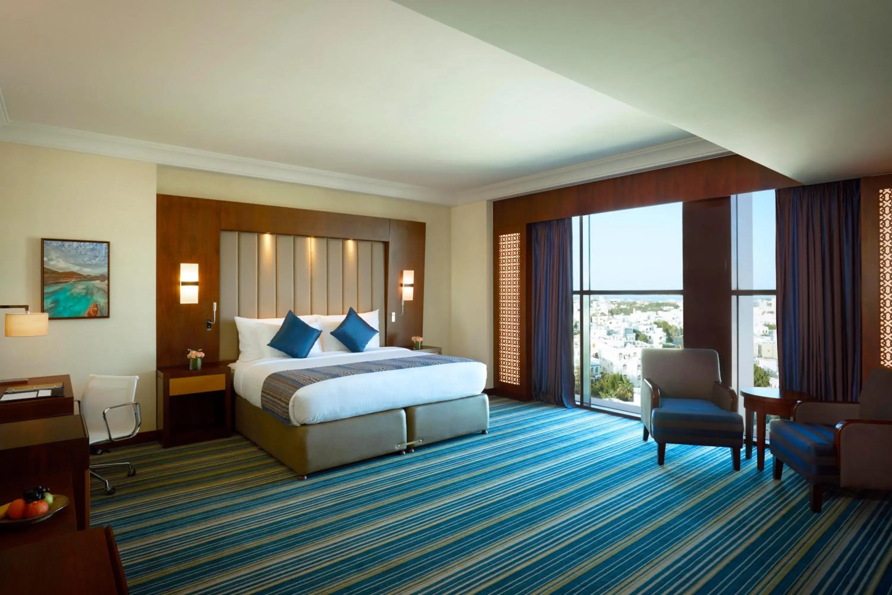 Photo of the whole room, Bed in Royal Tulip Muscat Photo of the whole room, Bed in Royal Tulip Muscat