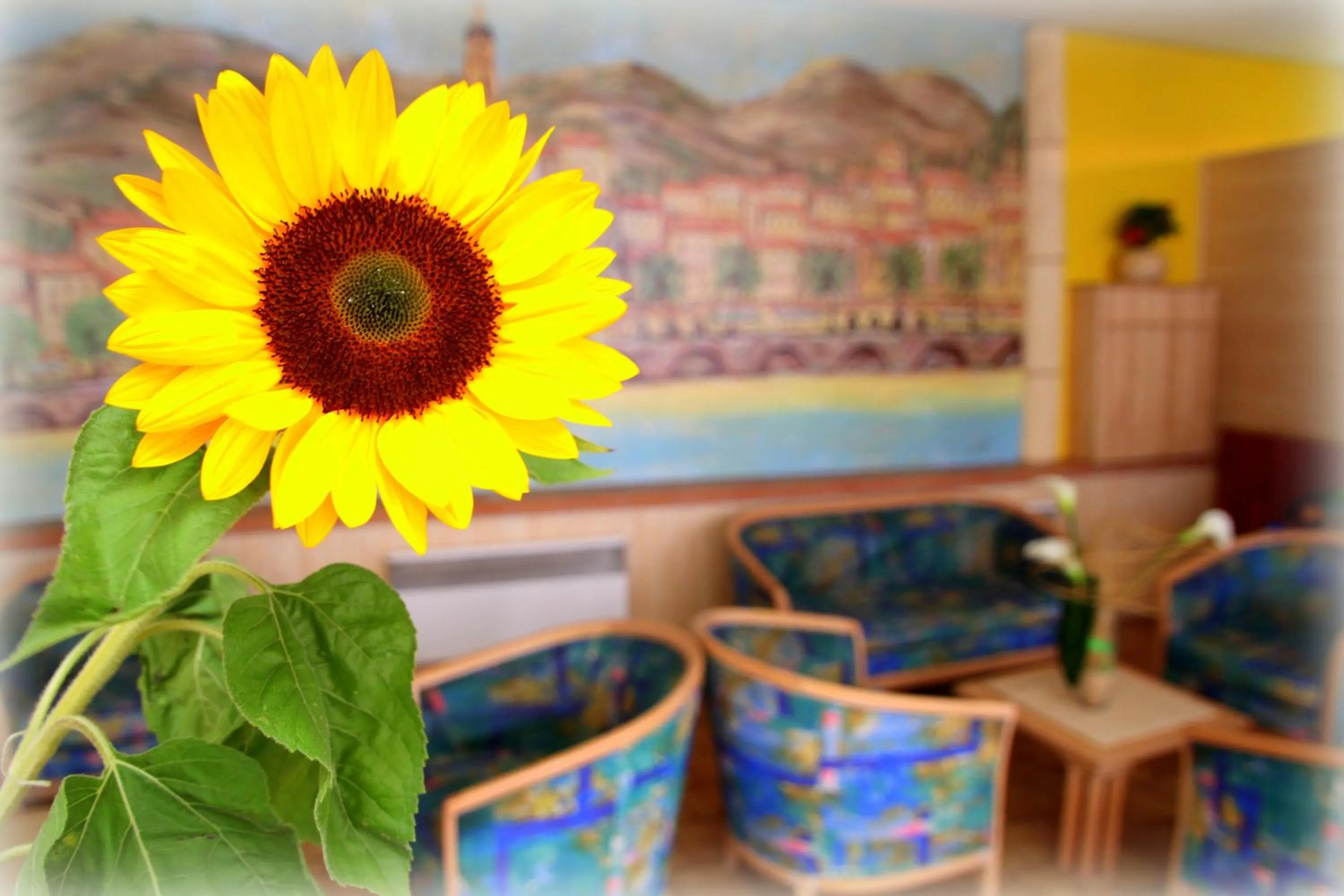 Lounge or bar in Hotel Menton Riviera