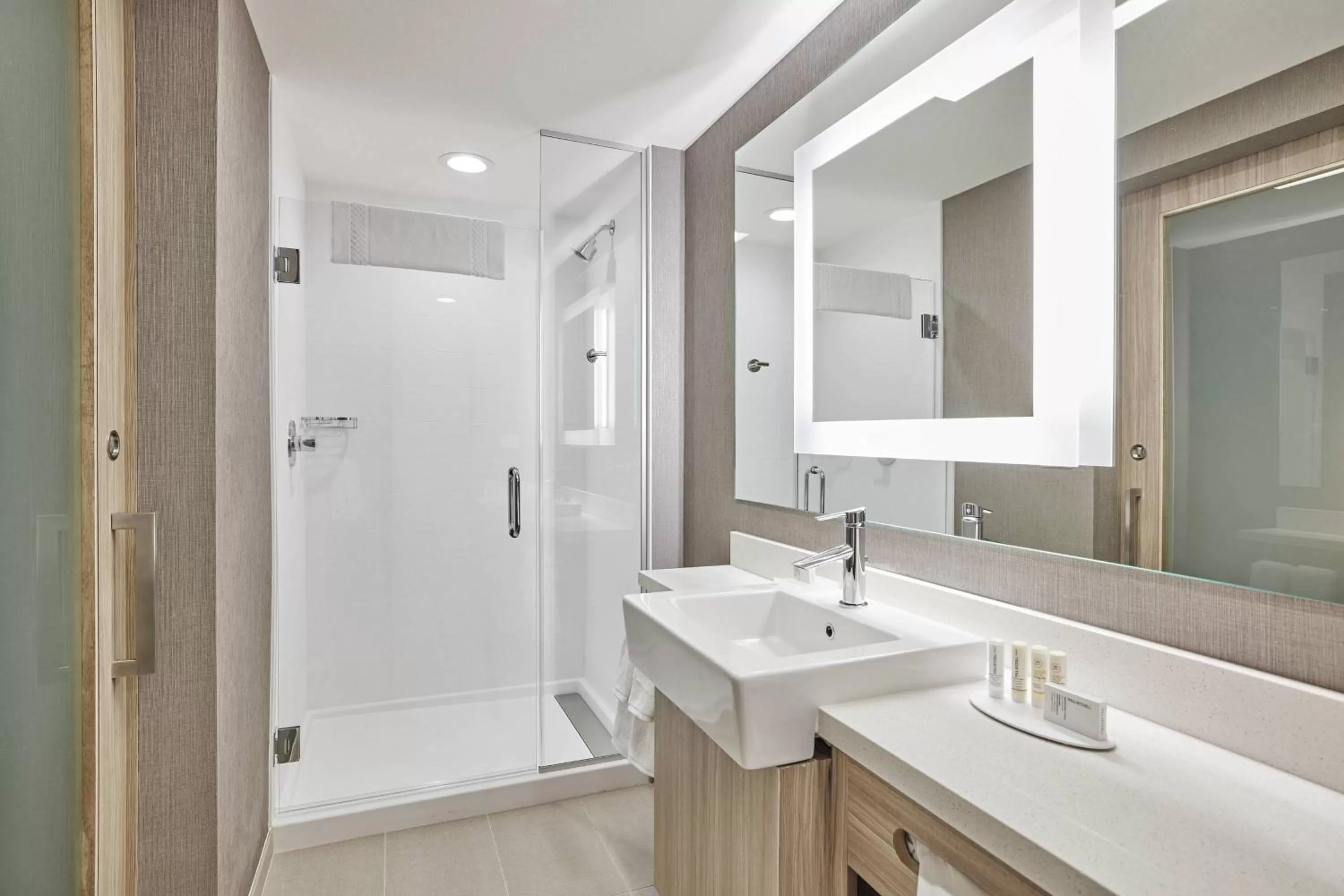 Bathroom in SpringHill Suites by Marriott Chicago Chinatown