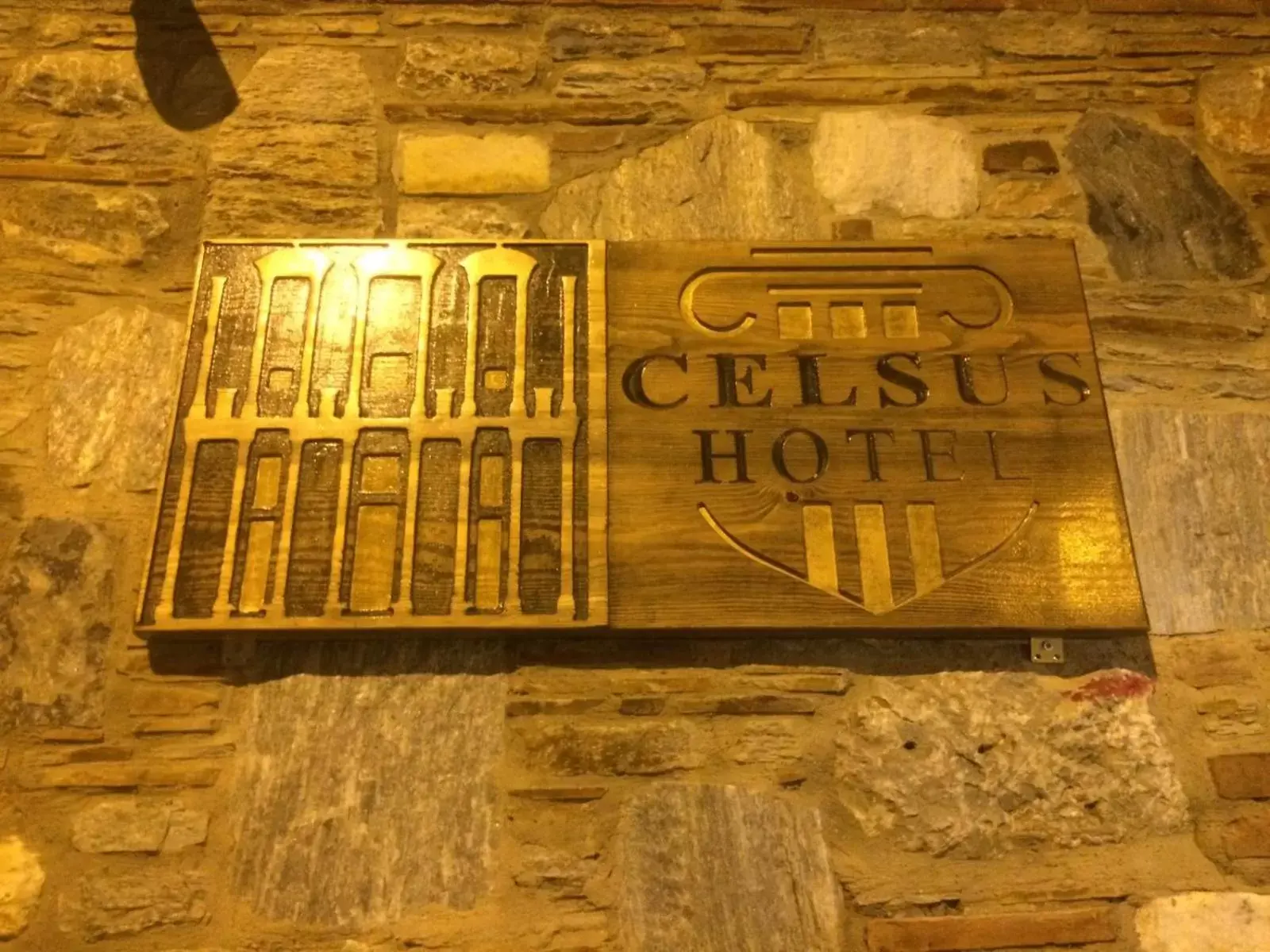 Property logo or sign in Celsus Boutique Hotel