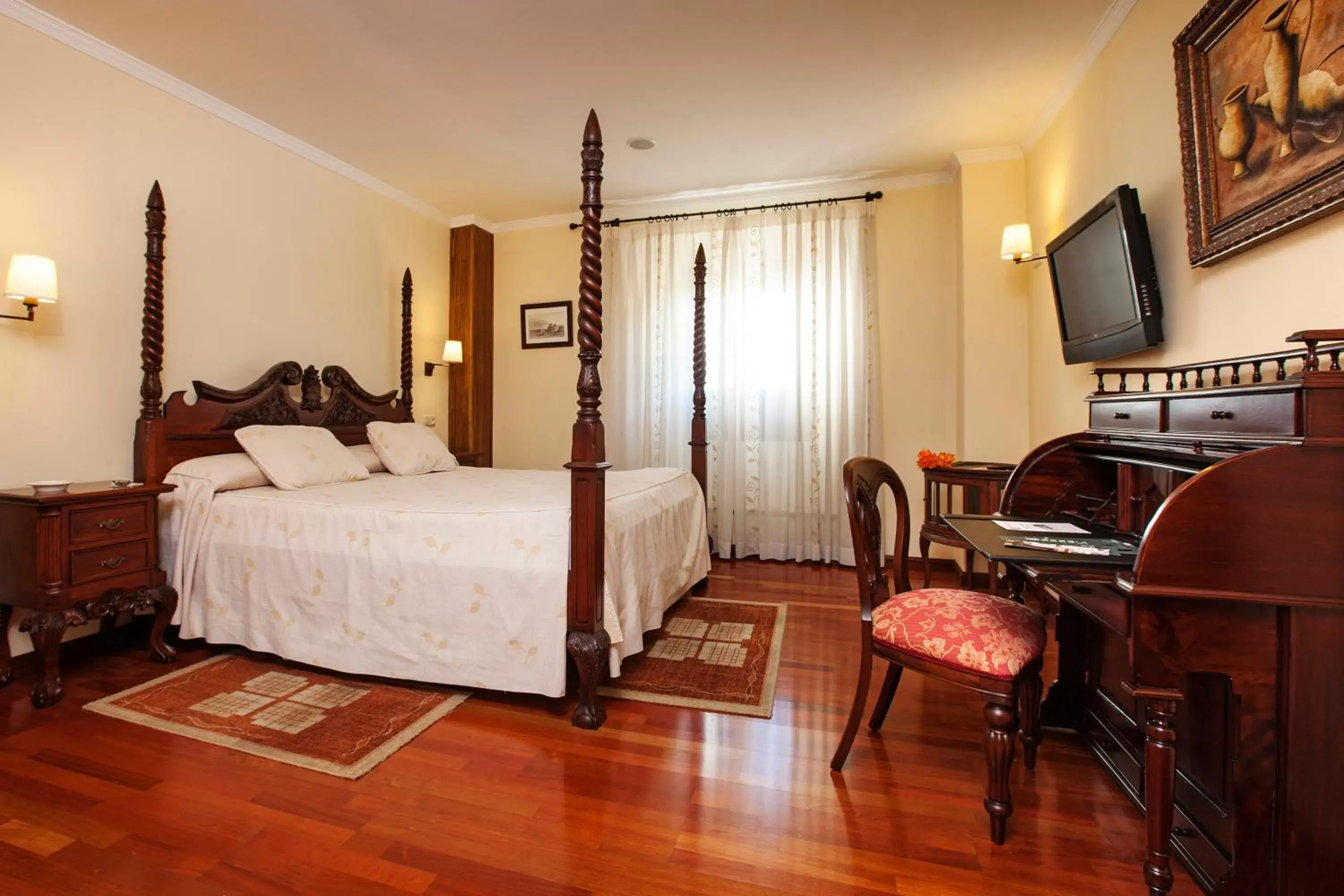 Bedroom, Bed in Finca Eslava