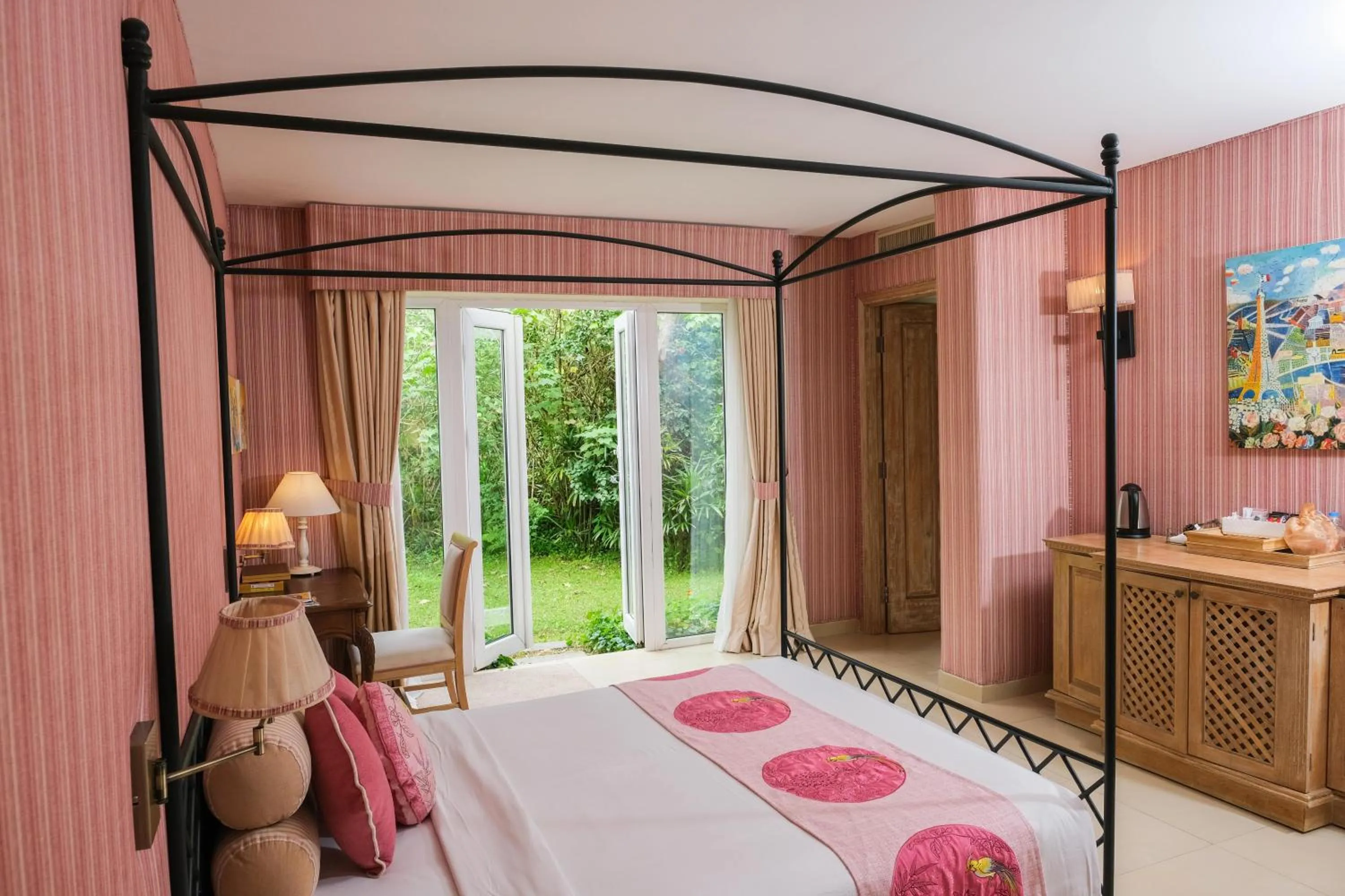 Garden view, Bed in Binh An Village Resort