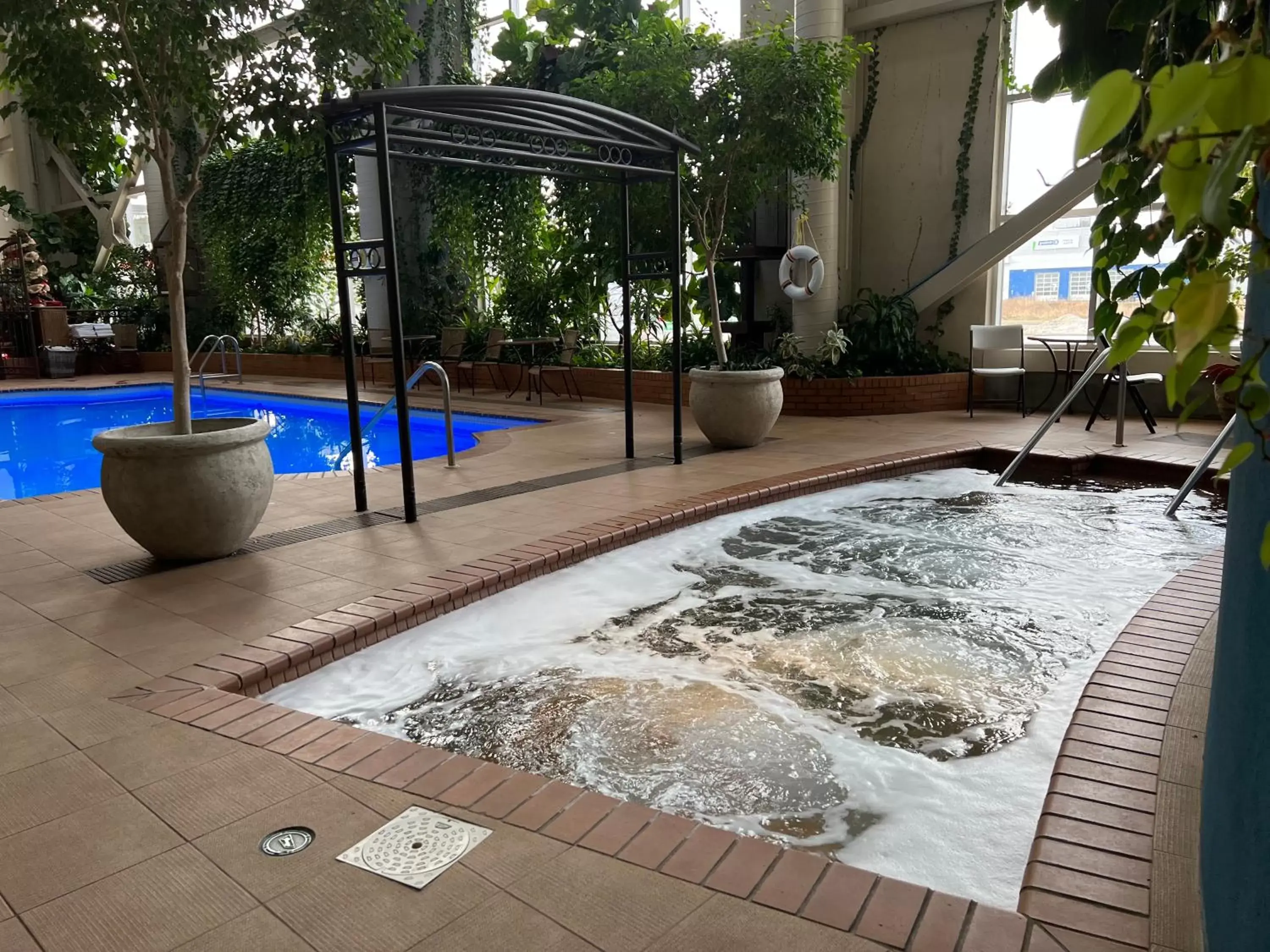 Day, Swimming Pool in Hotel L'Oie des neiges