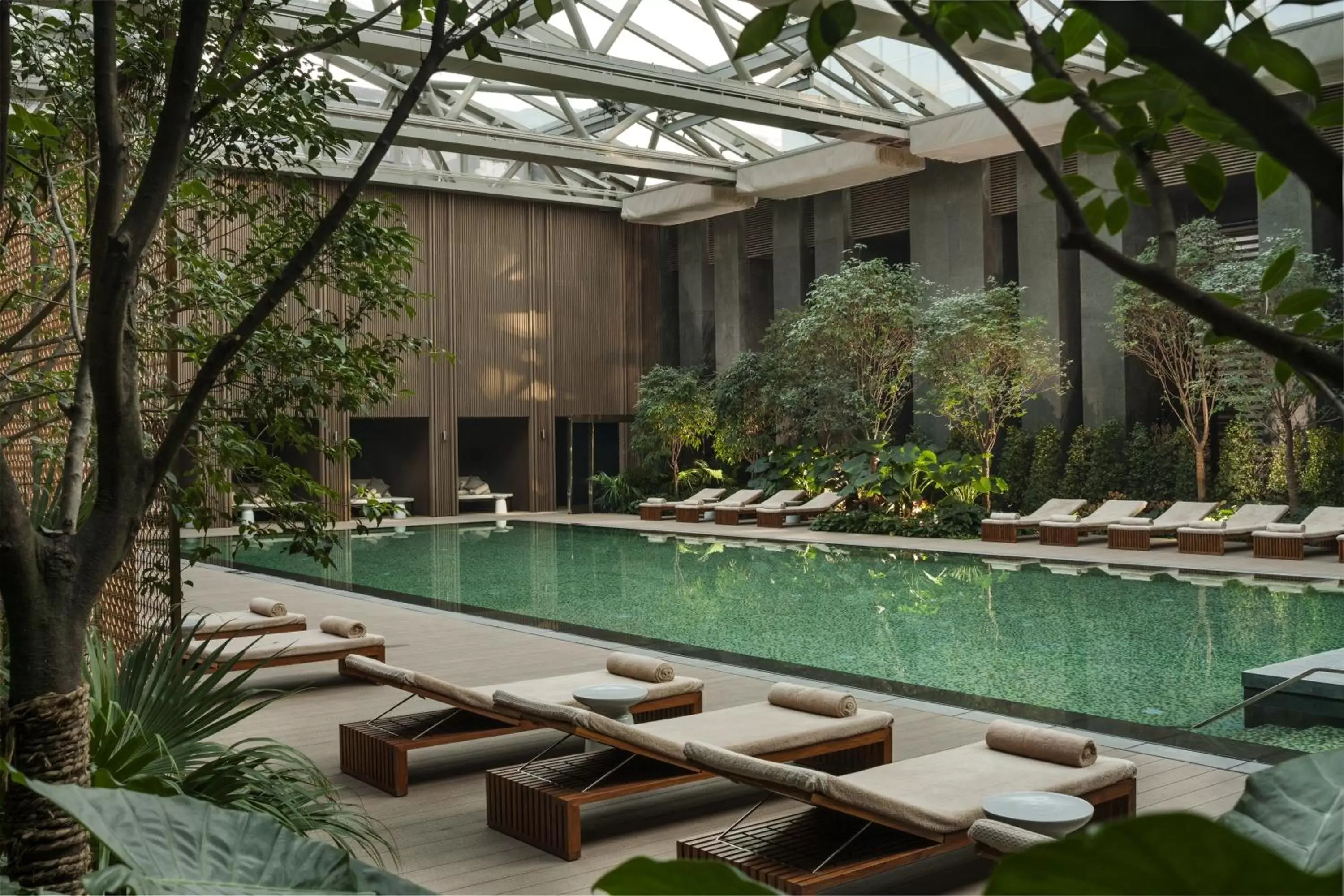 Swimming Pool in Rosewood Beijing