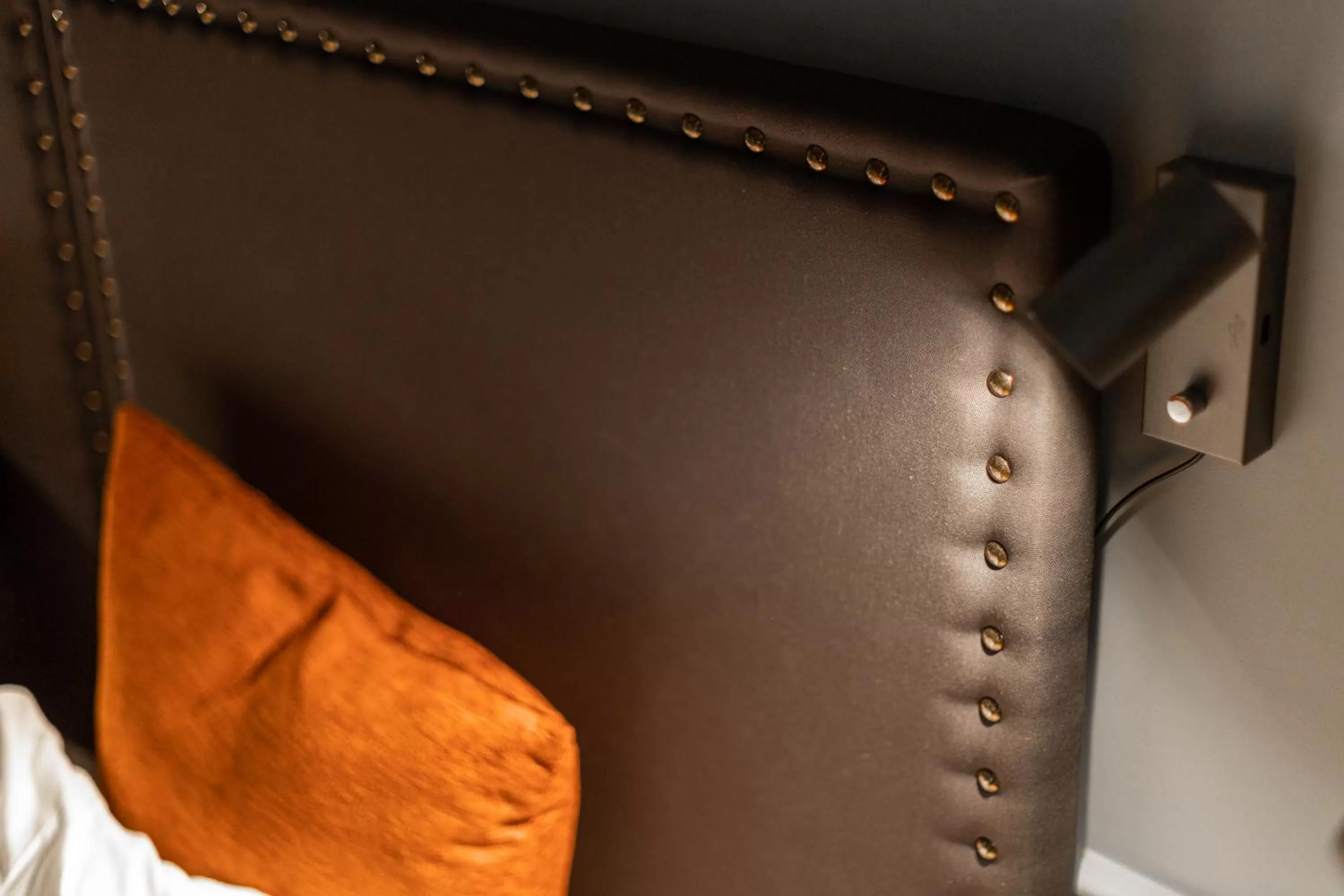 Bed in Hotel Poseidon