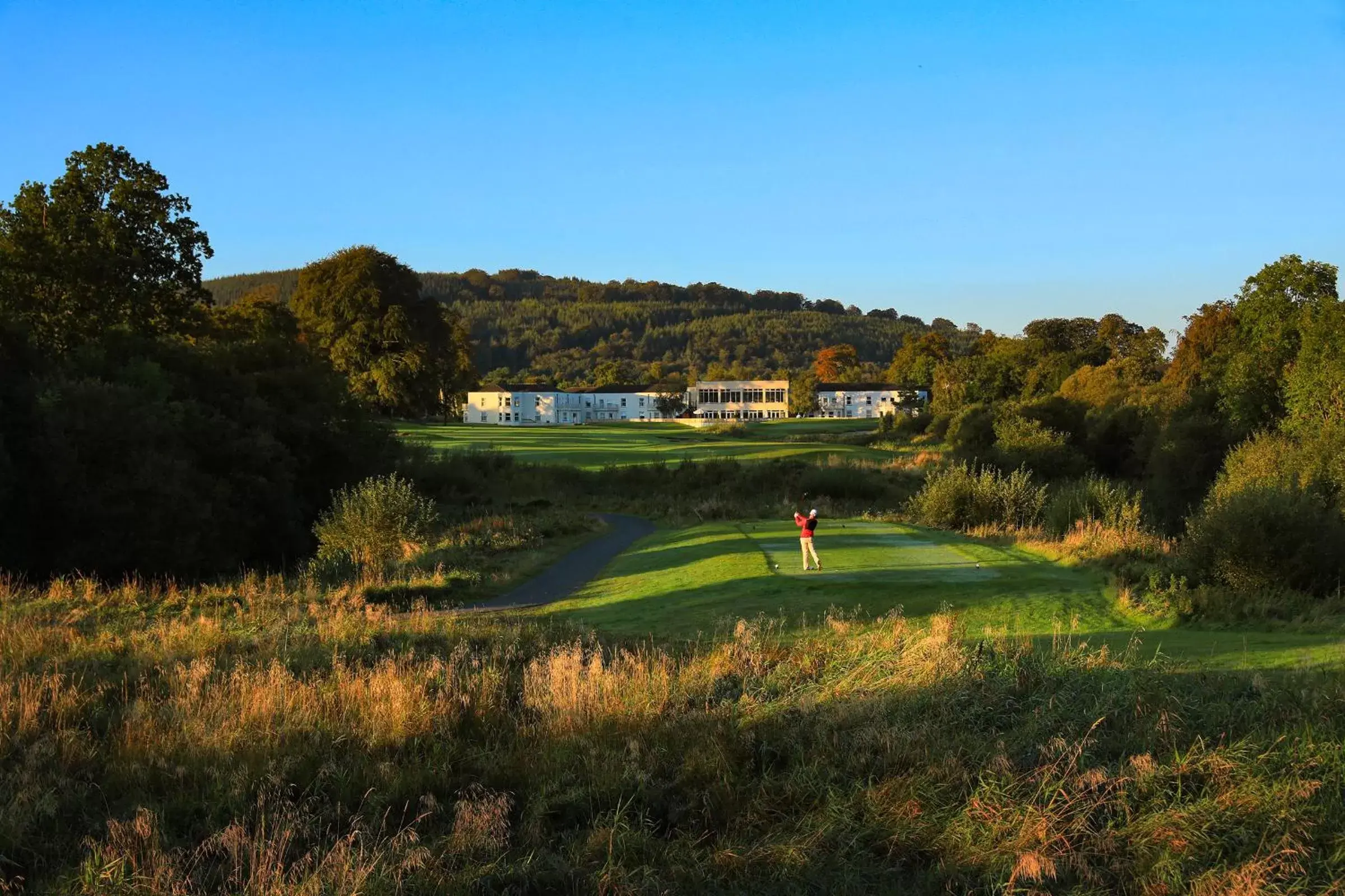 Golfcourse, Swimming Pool in Tulfarris Hotel and Golf Resort