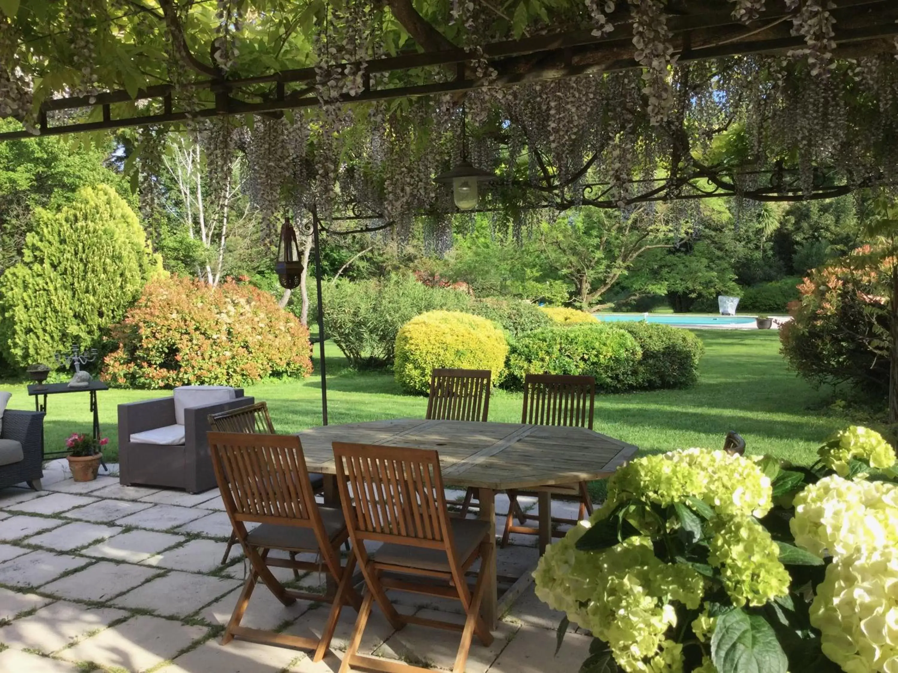 Patio in Villa de Miha