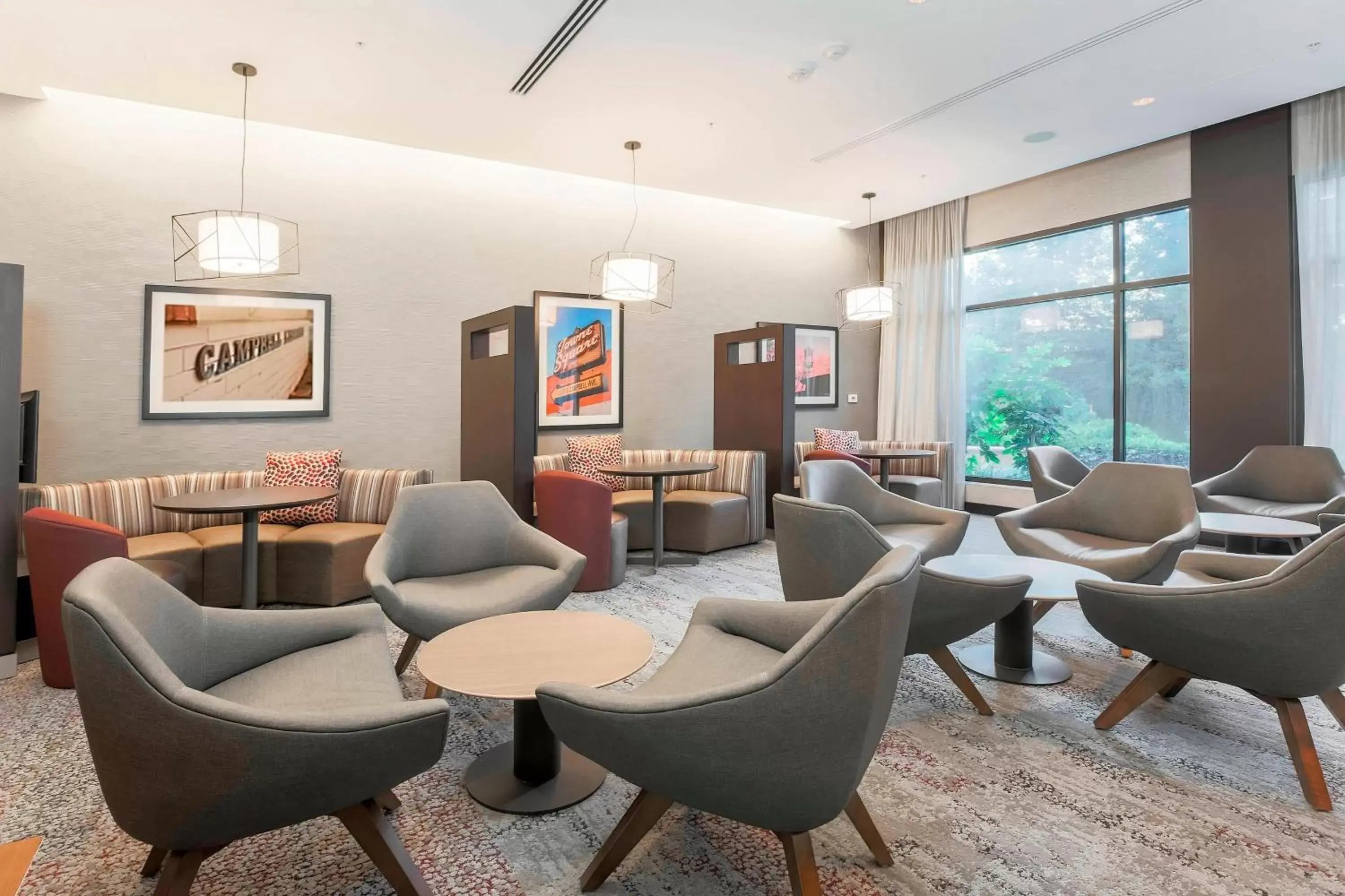 Other, Seating Area in Courtyard by Marriott San Jose Campbell