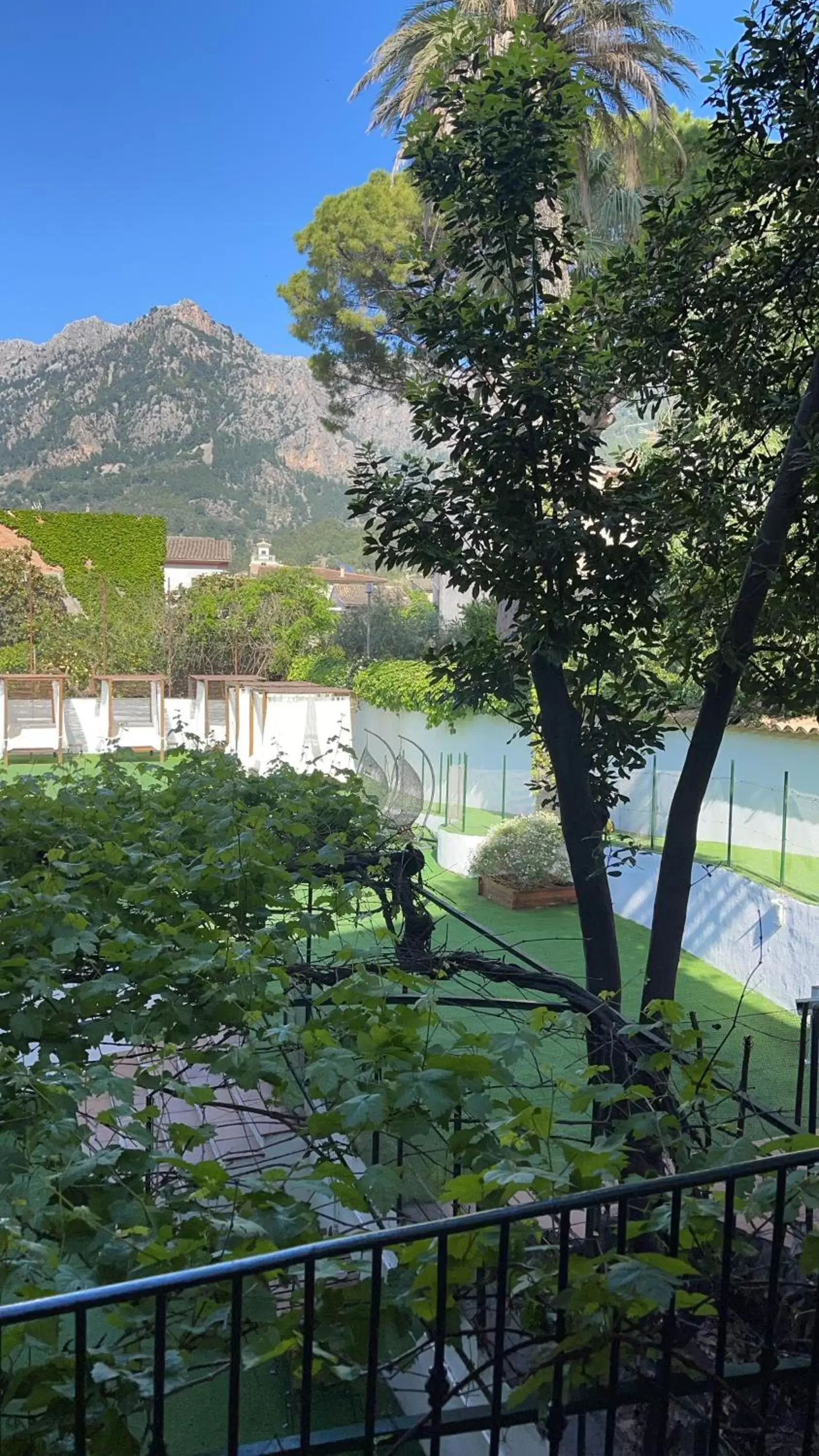 Pool View in Can Moragues de Soller