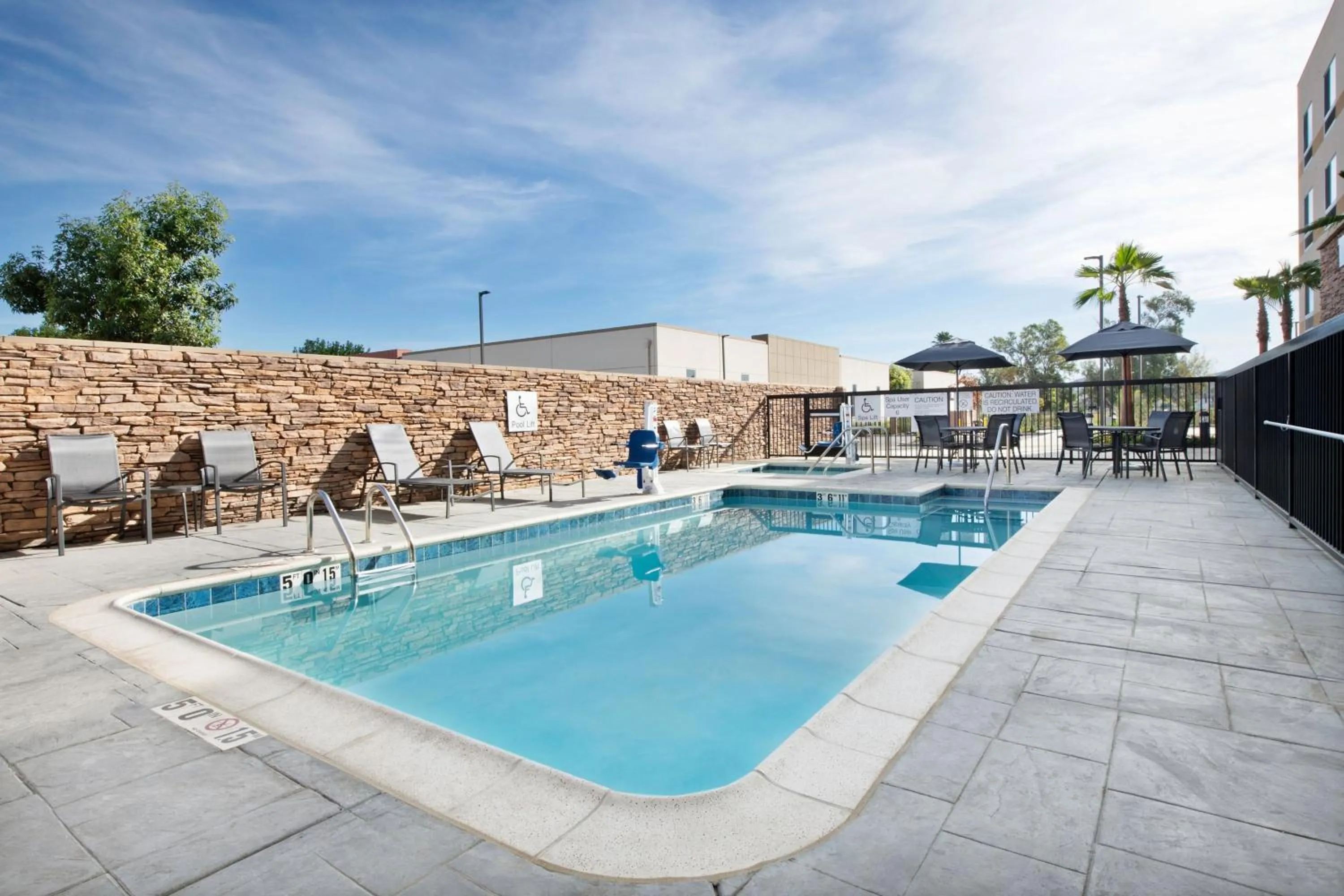Swimming pool in Fairfield by Marriott Inn & Suites Chino