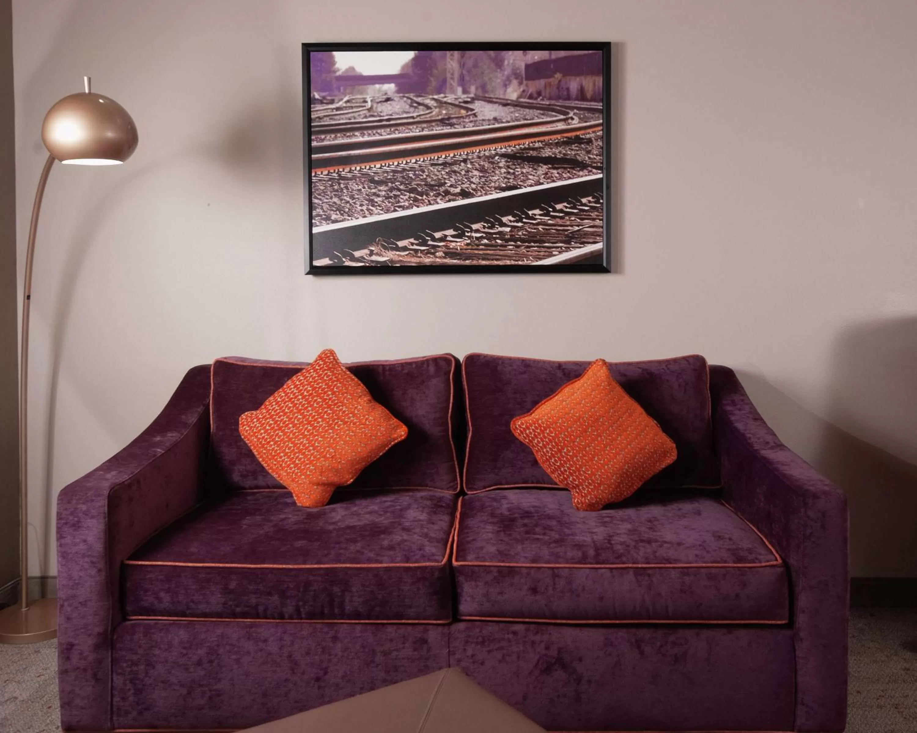 Living room in Hilton Garden Inn Atlanta Airport/Millenium Center