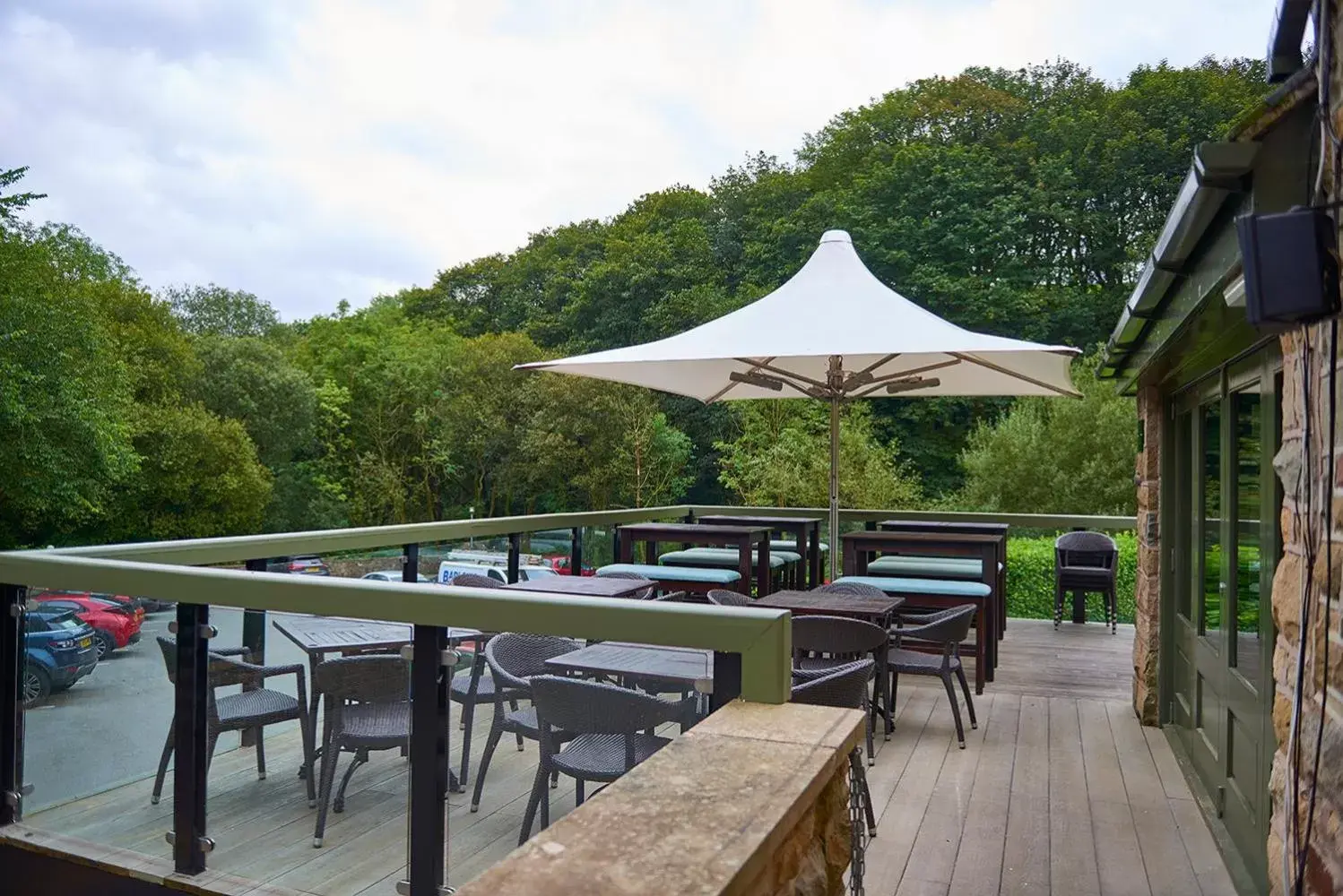 Balcony/Terrace in The Red Lion Hawkshaw