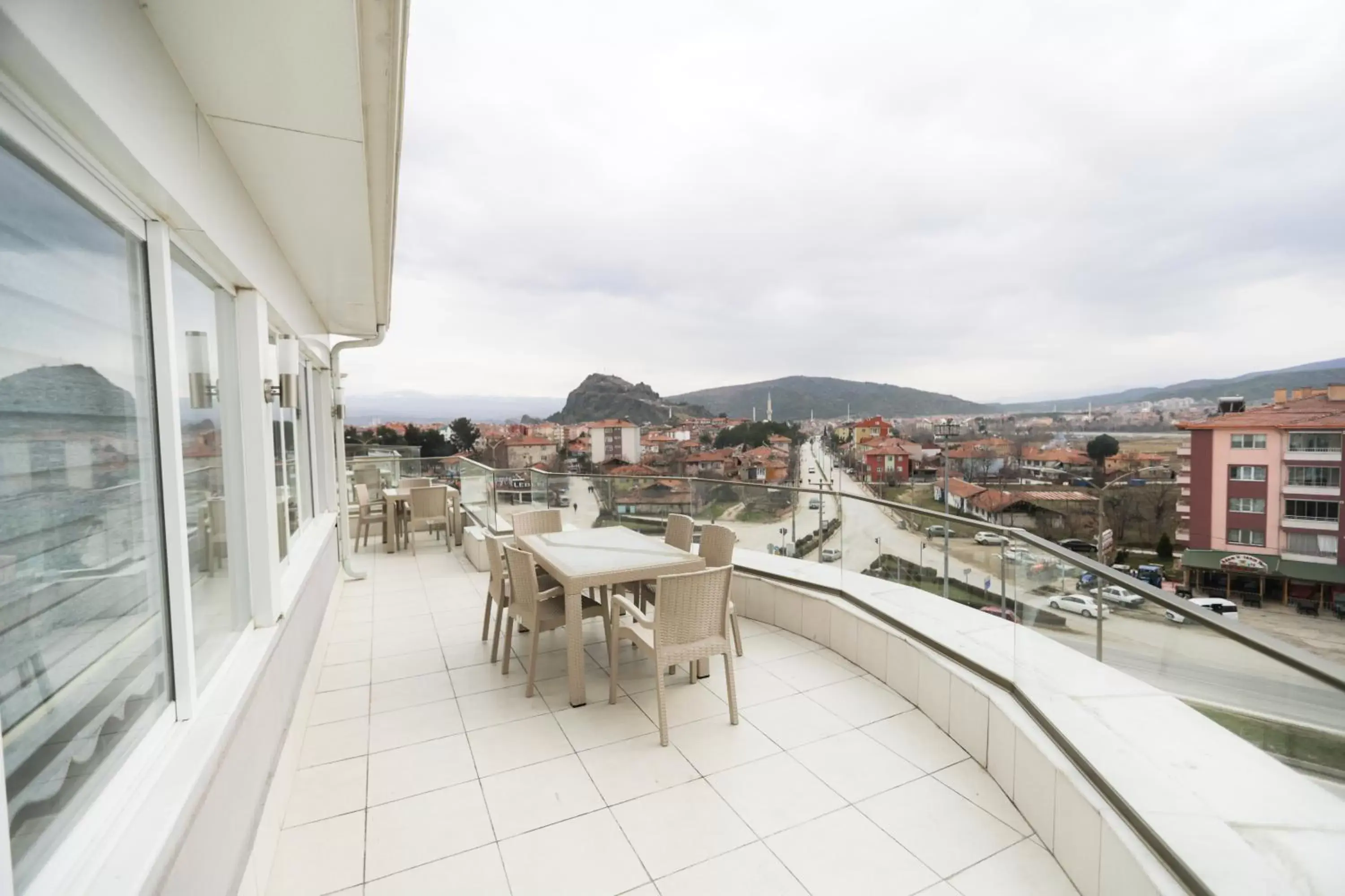 City view, Balcony/Terrace in Grand Dost Hotel