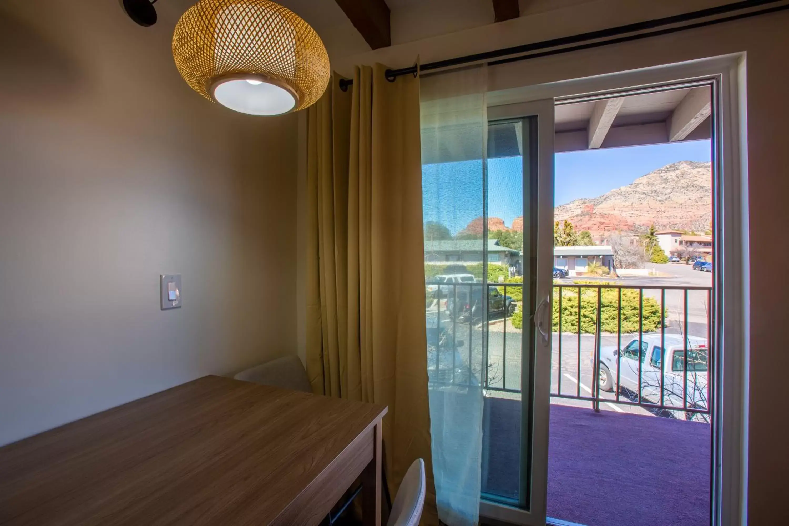 Balcony/Terrace in Dreamcatcher Inn of Sedona