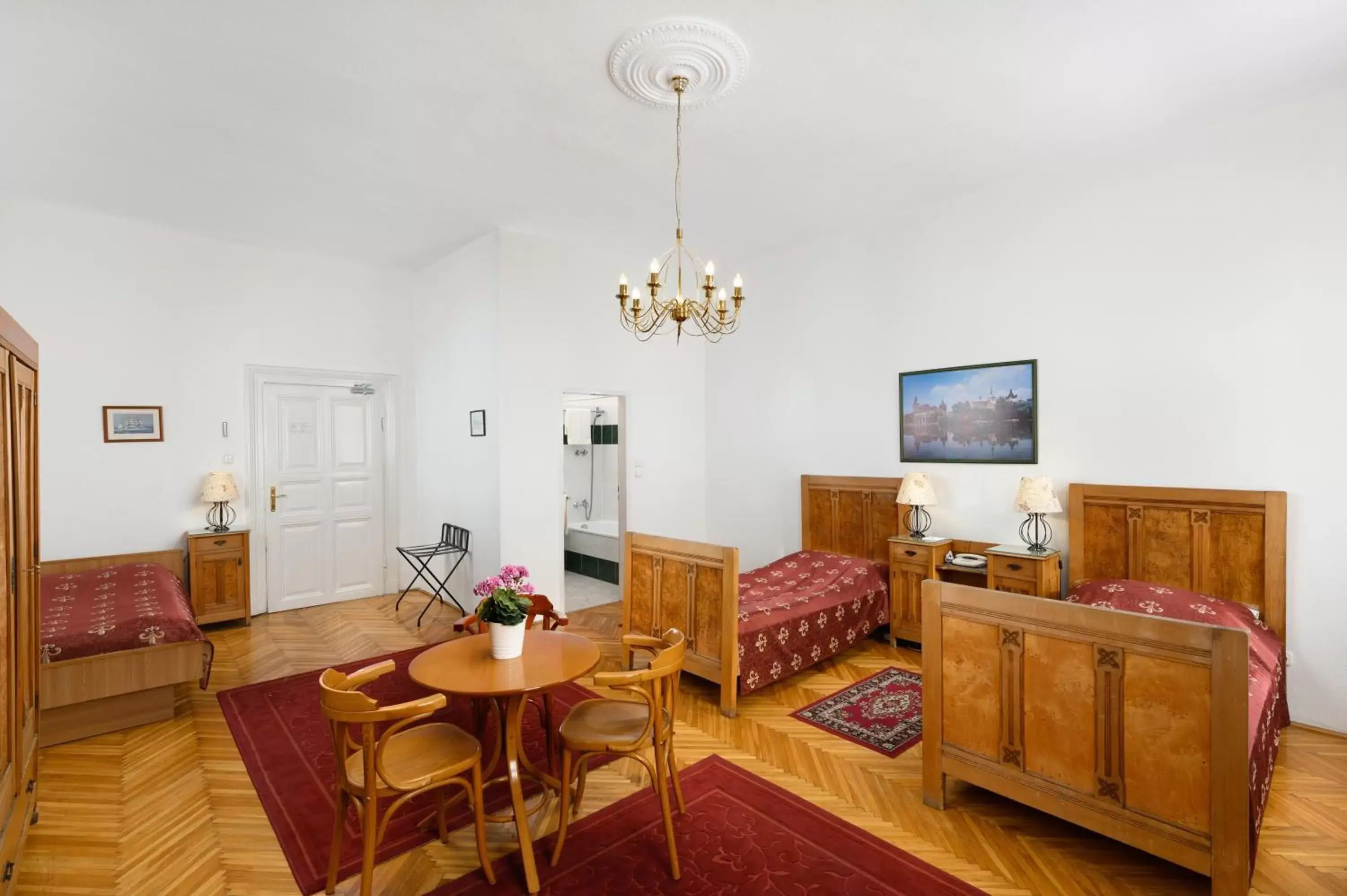 Bedroom, Dining Area in Kalvin House Budapest