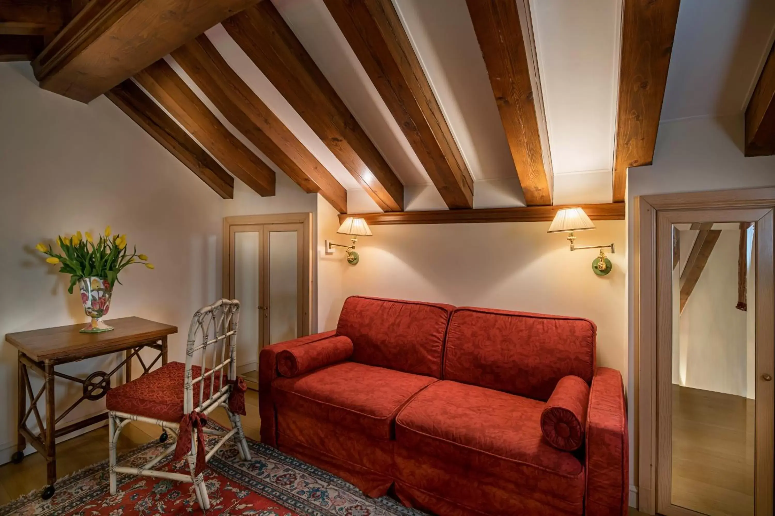 Patio, Seating Area in Relais et Châteaux Hotel Villa Franceschi
