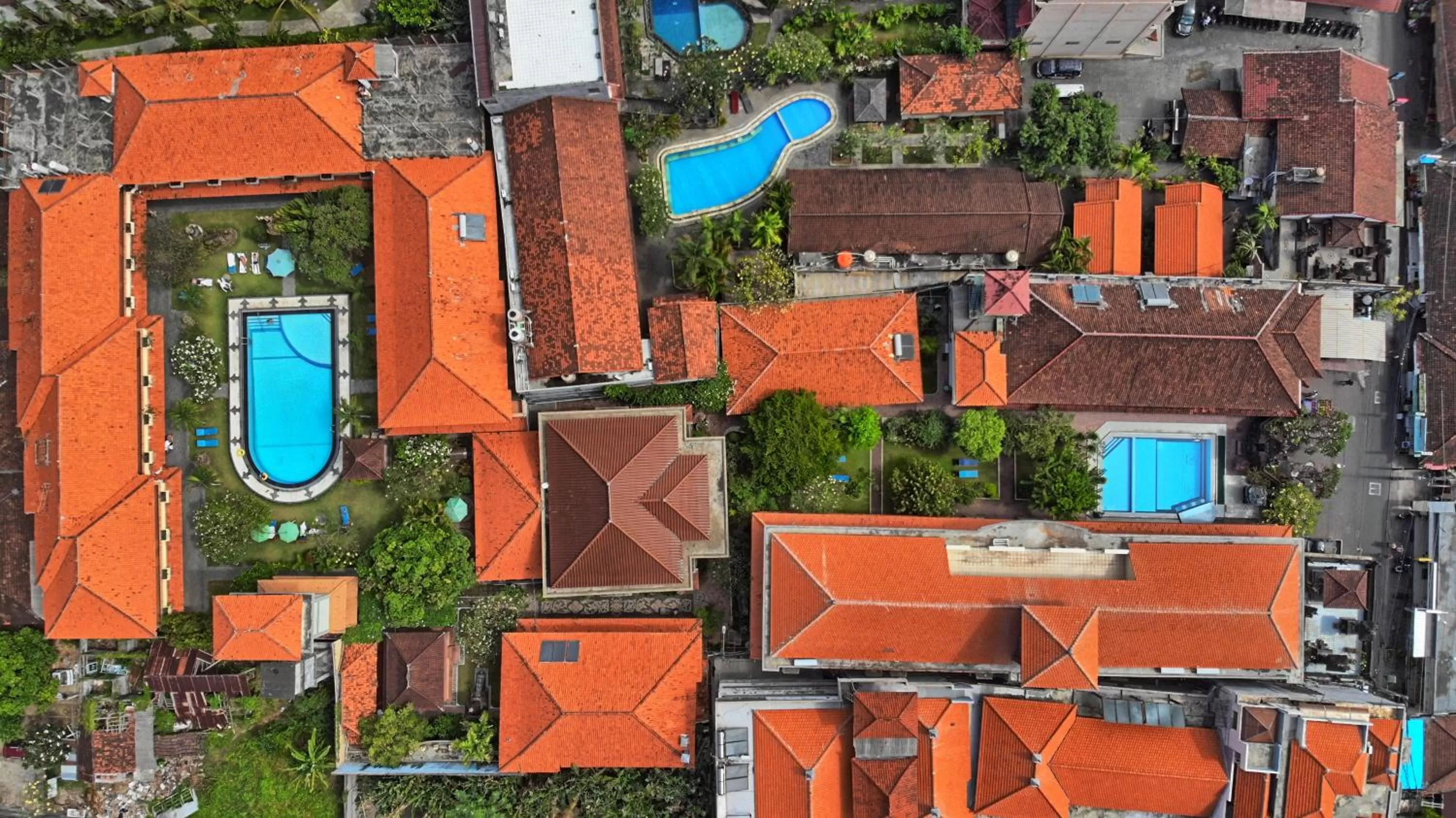 Bird's eye view in Masainn Hotel Kuta