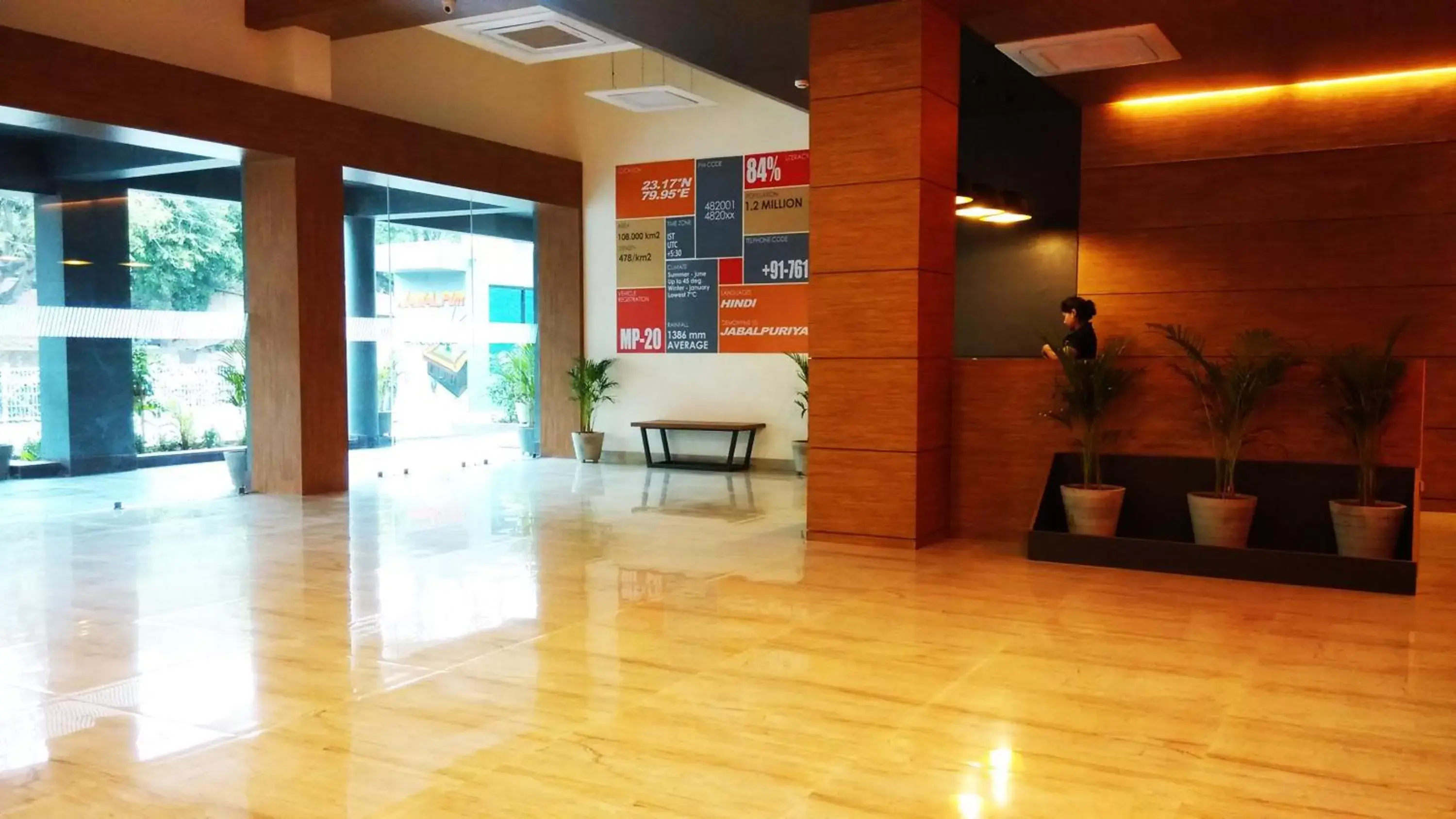 Lobby or reception in Max Hotels Jabalpur