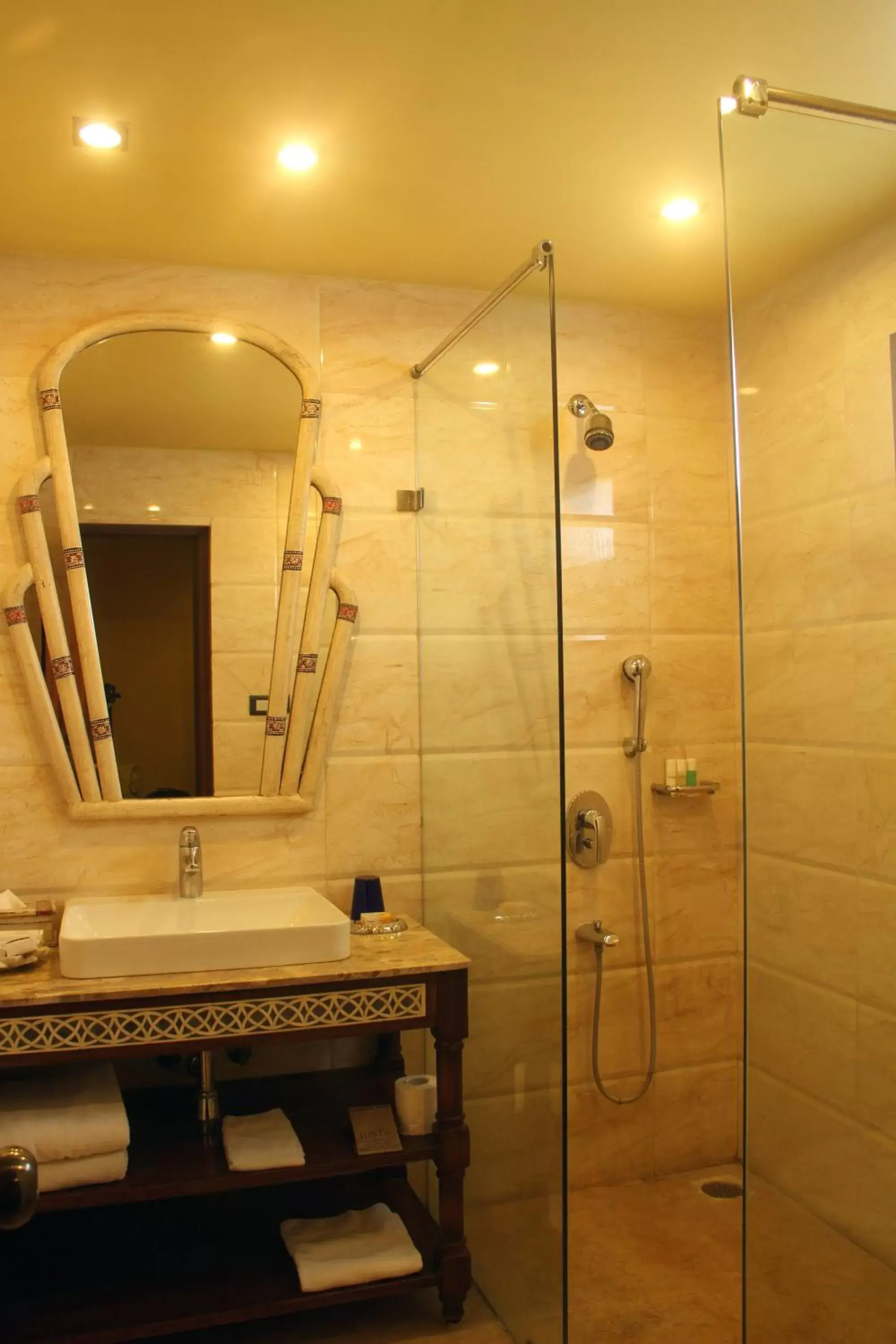 Shower, Bathroom in juSTa Rajputana Resort & Spa