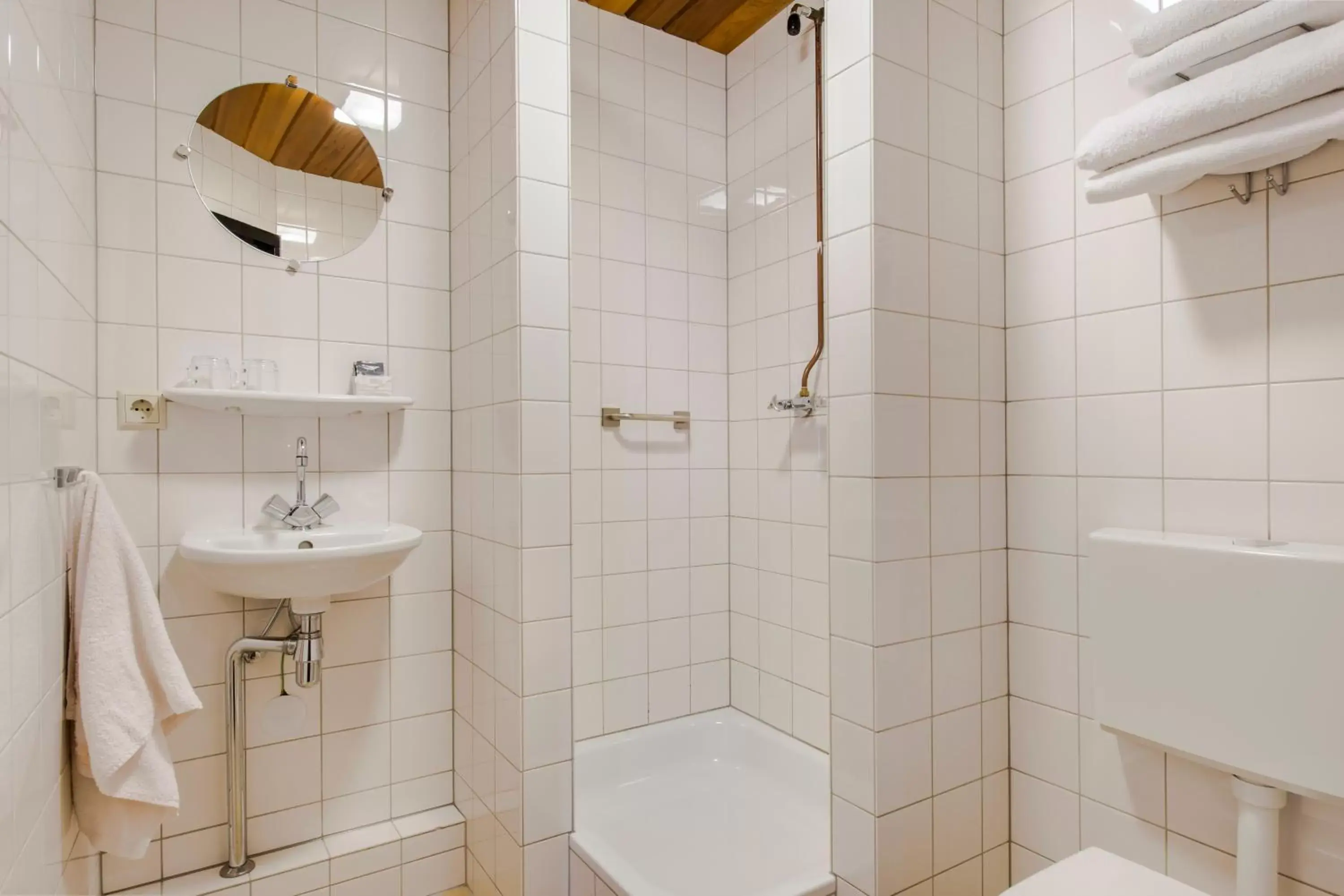 Bathroom in Hotel van Gelder