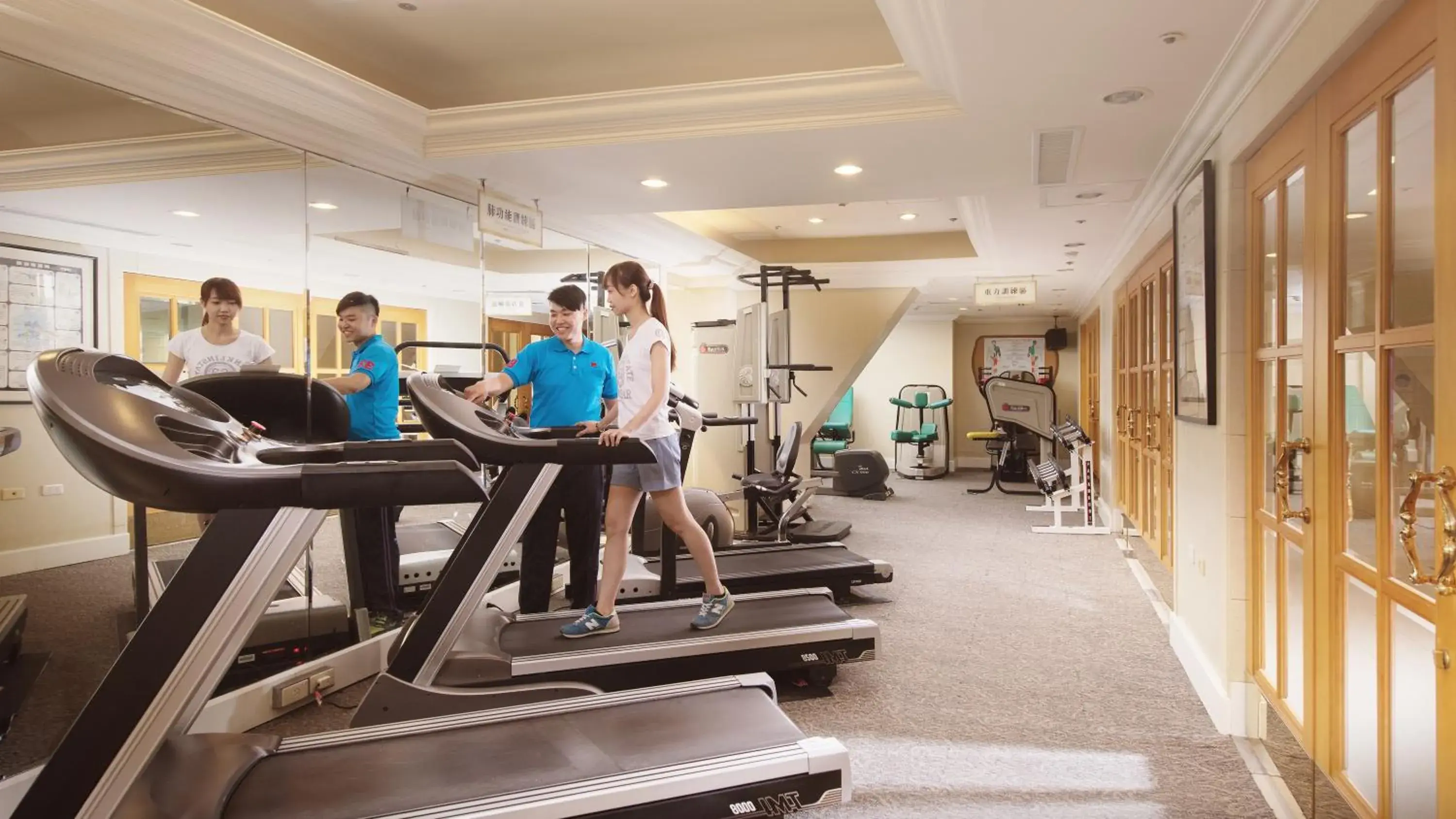 Fitness centre/facilities in Han Hsien International Hotel Fitness centre/facilities in Han Hsien International Hotel