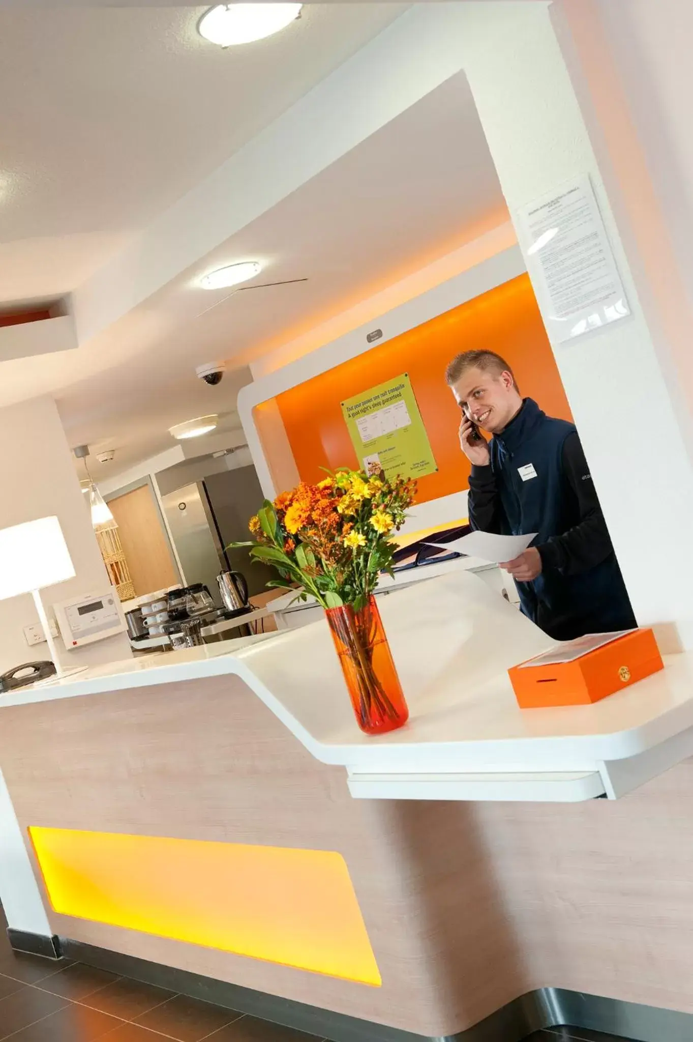 Lobby or reception, Lobby/Reception in ibis budget Bordeaux Sud