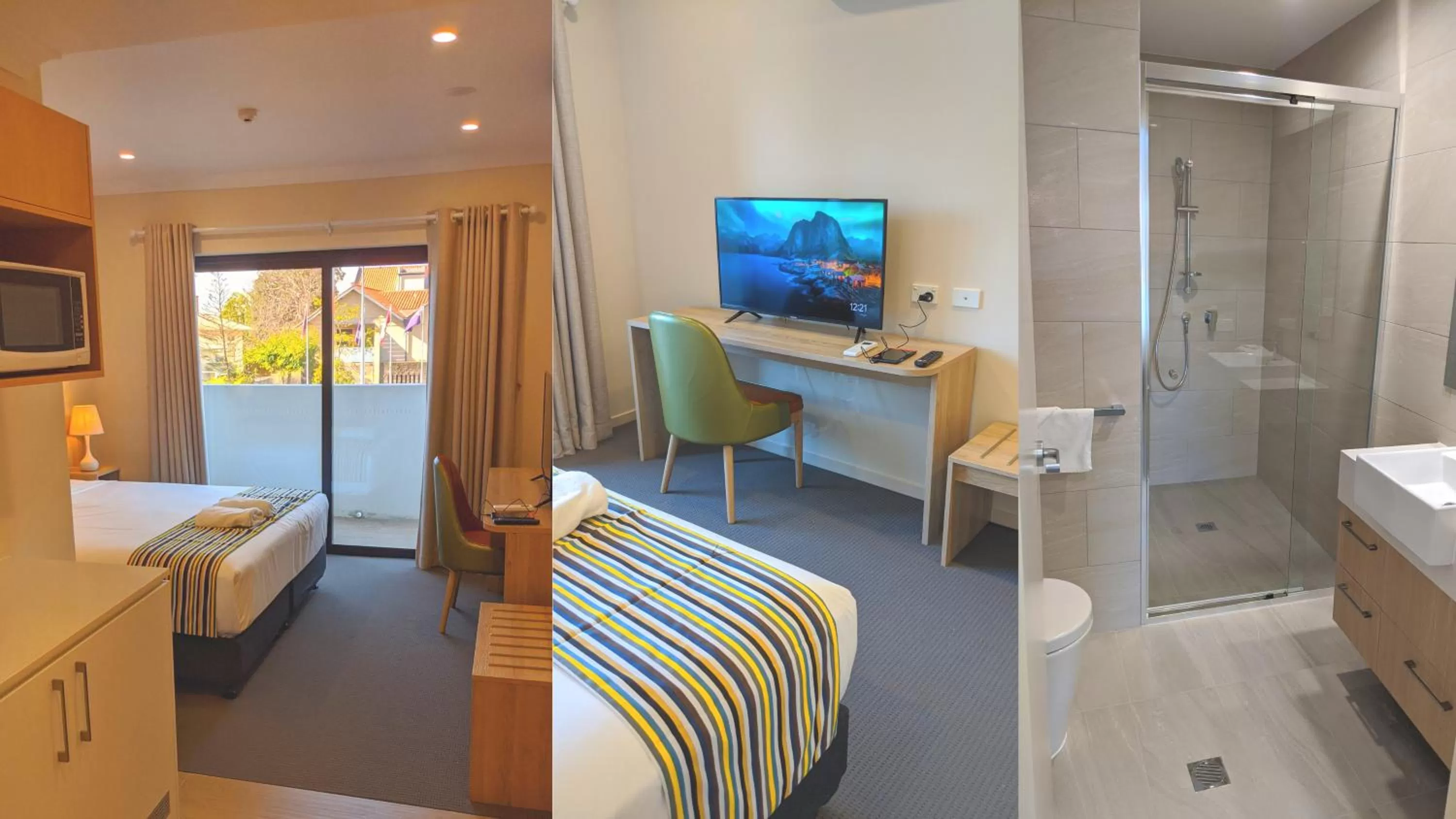 Bed in The Windsor, Hotel Rooms & Apartments