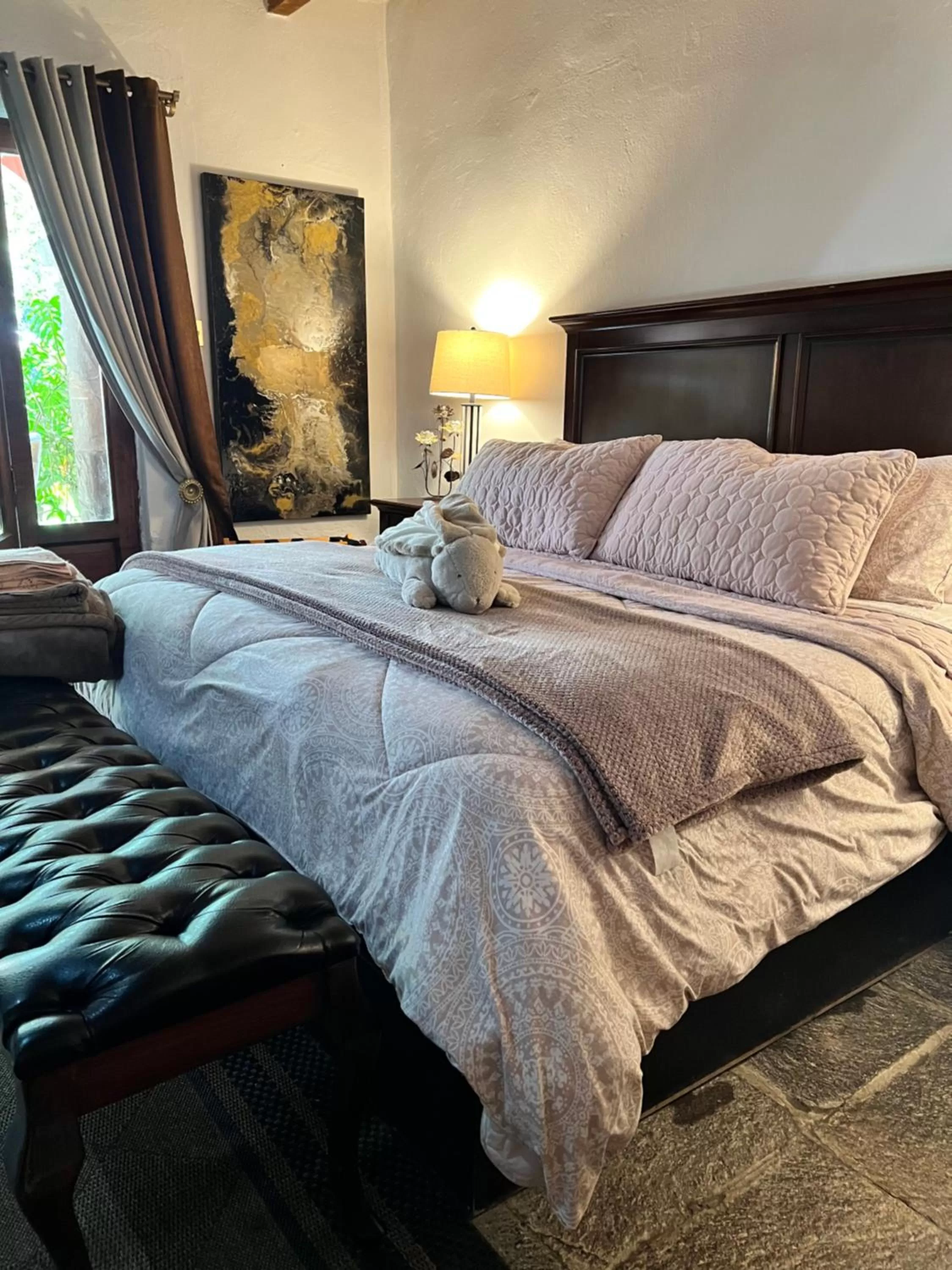 Bed in Tres Fuentes Hotel Boutique