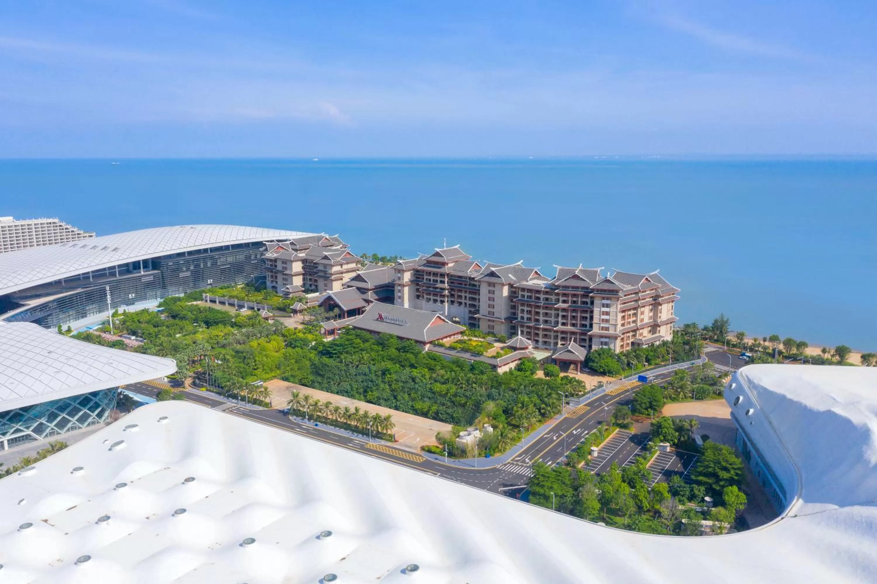 Property building in Haikou Marriott Hotel