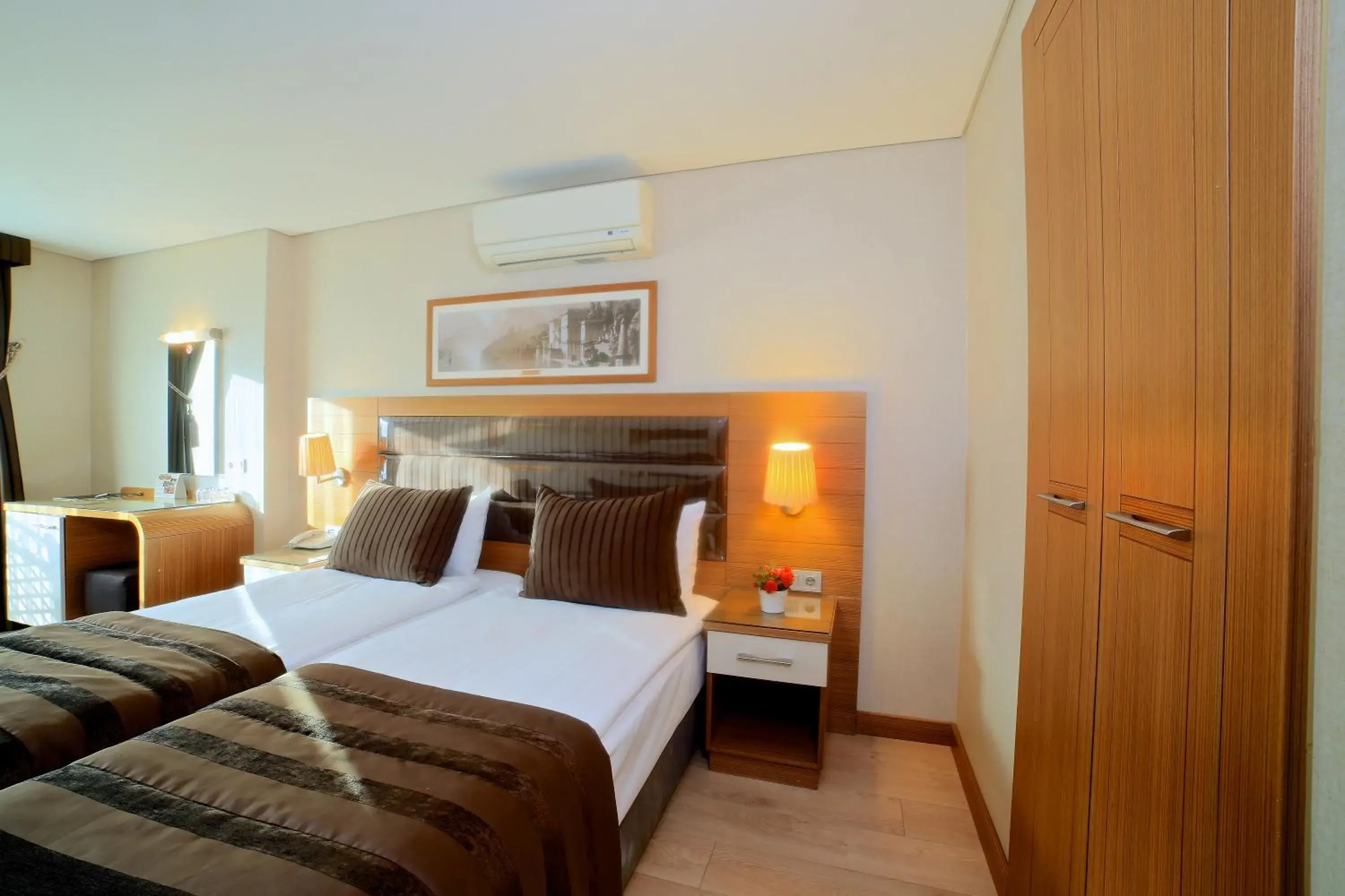 Bedroom, Bed in Hotel Istanbul Trend