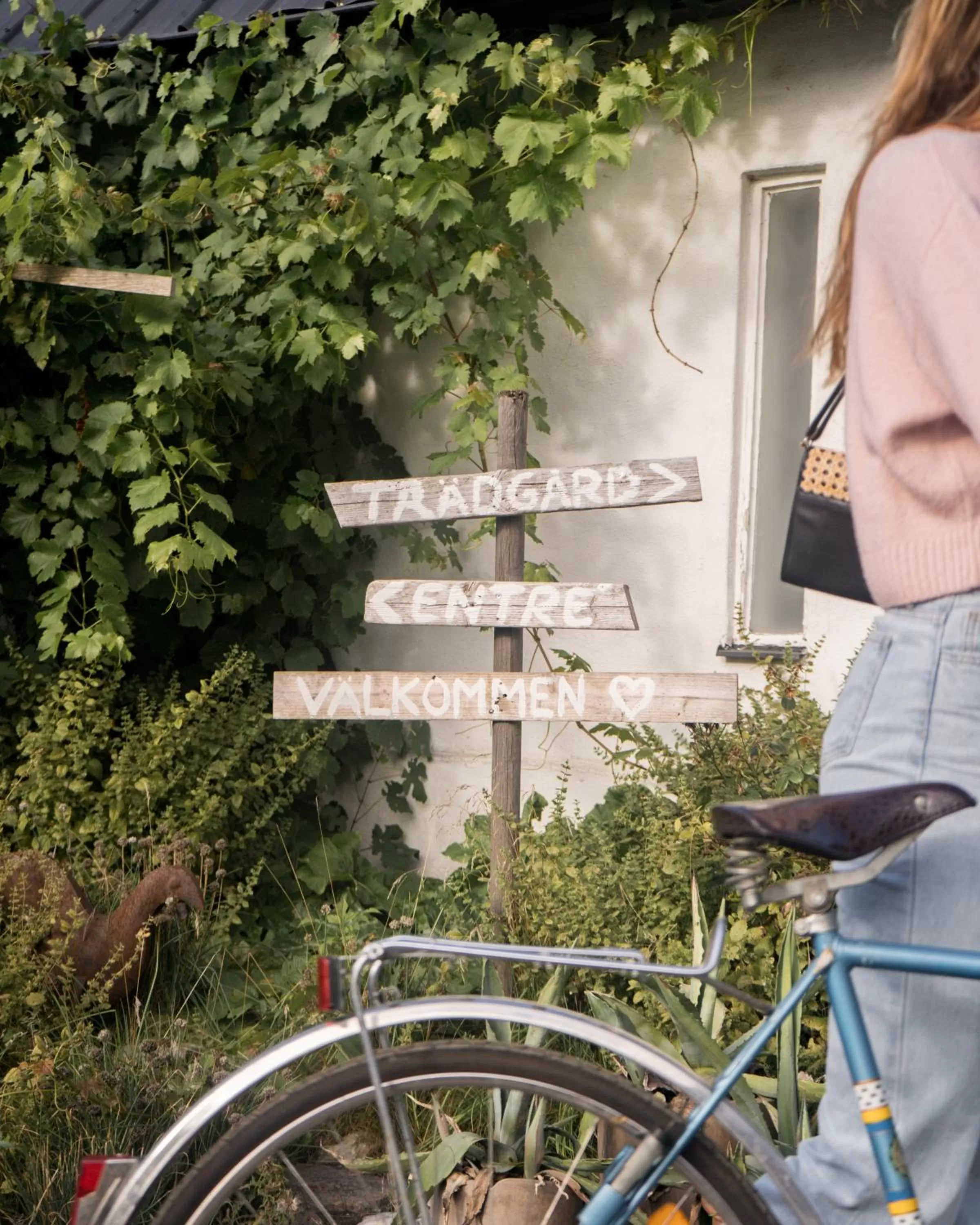 Cycling in Sköllengården