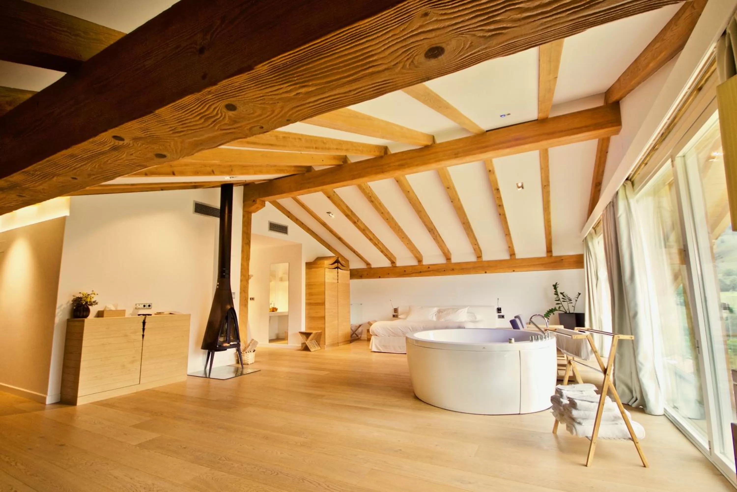 Photo of the whole room, Bathroom in Arantza Hotela- Adults Only