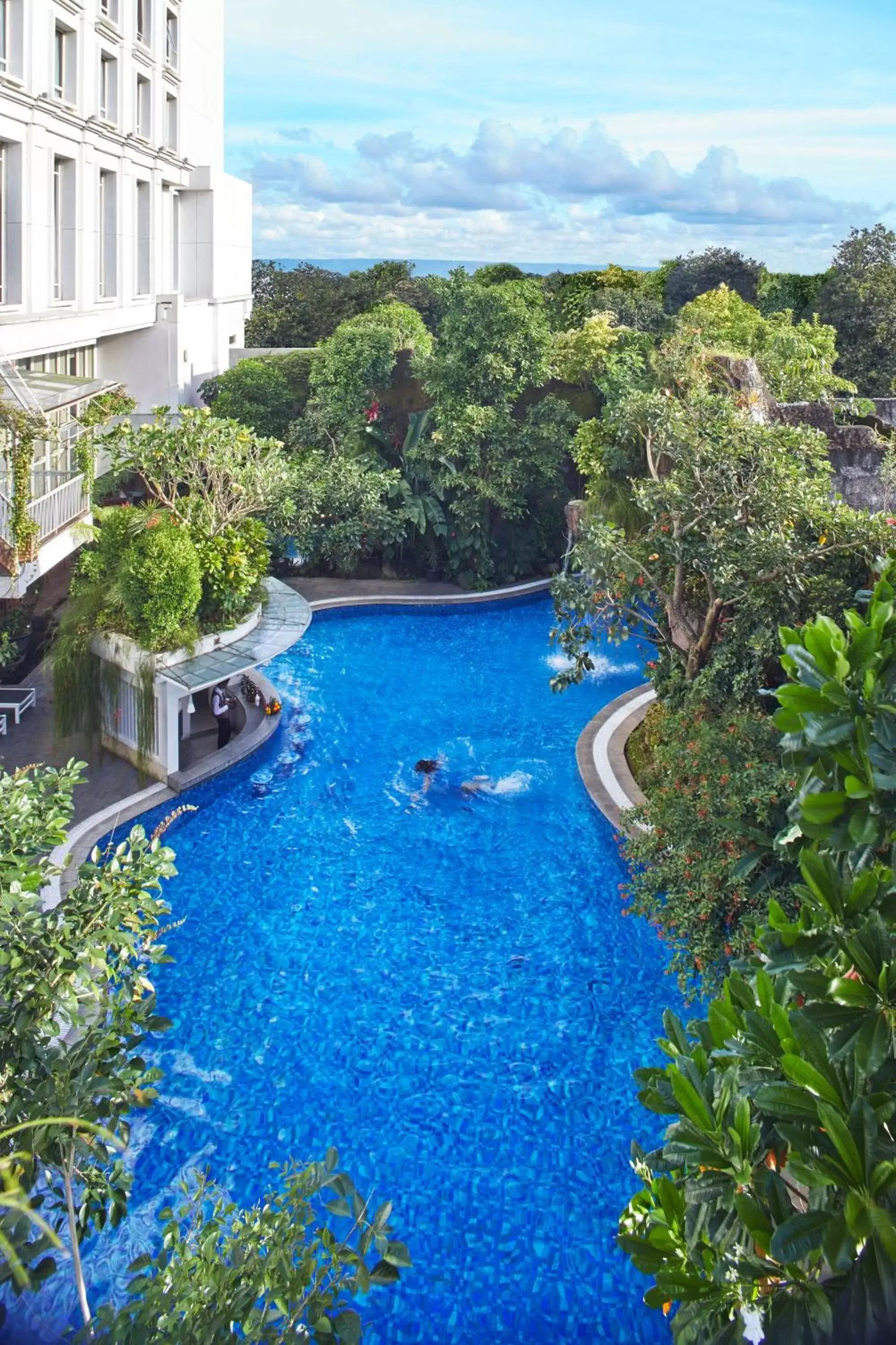 Swimming Pool in Jambuluwuk Malioboro Hotel Yogyakarta