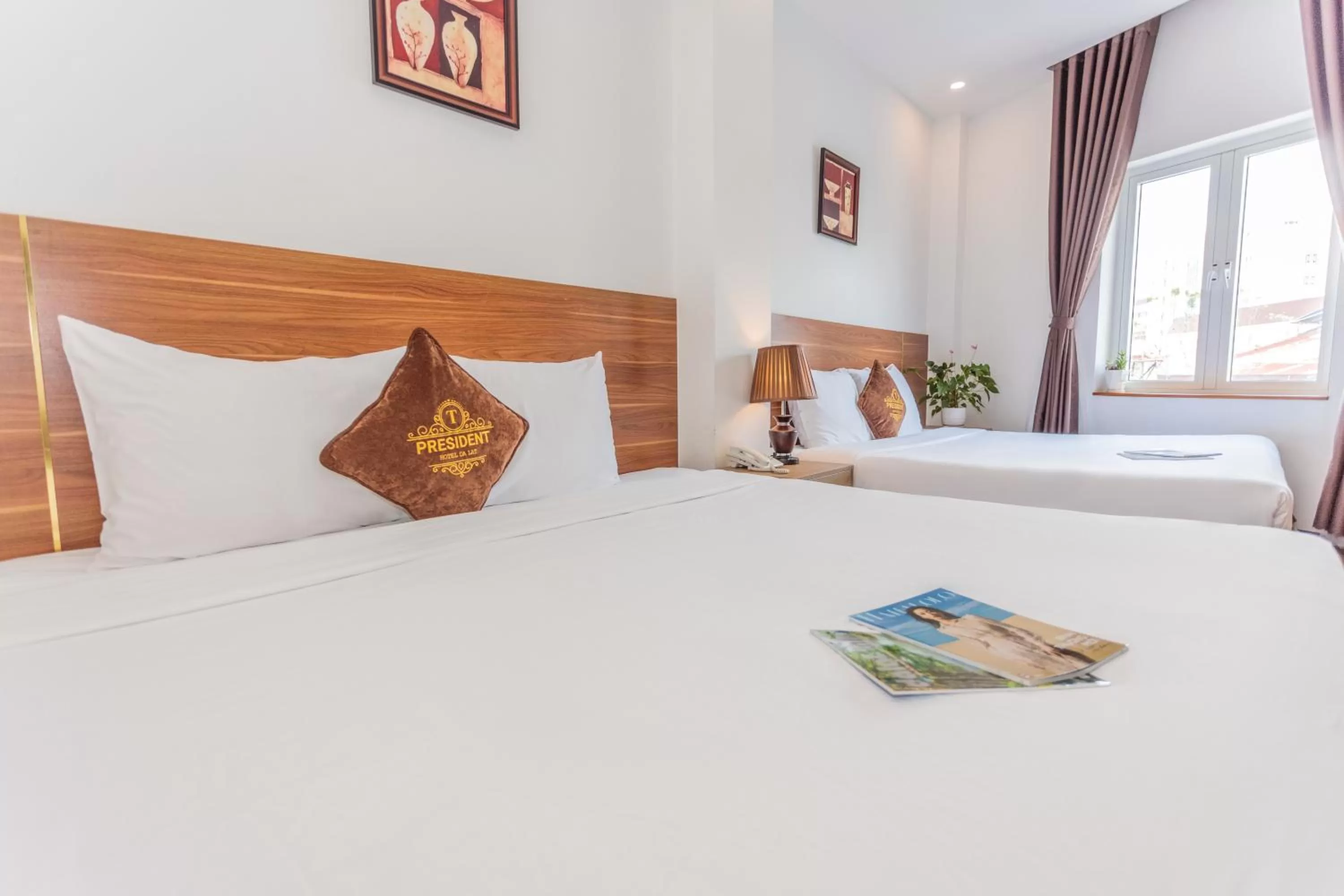 Bed in President Hotel