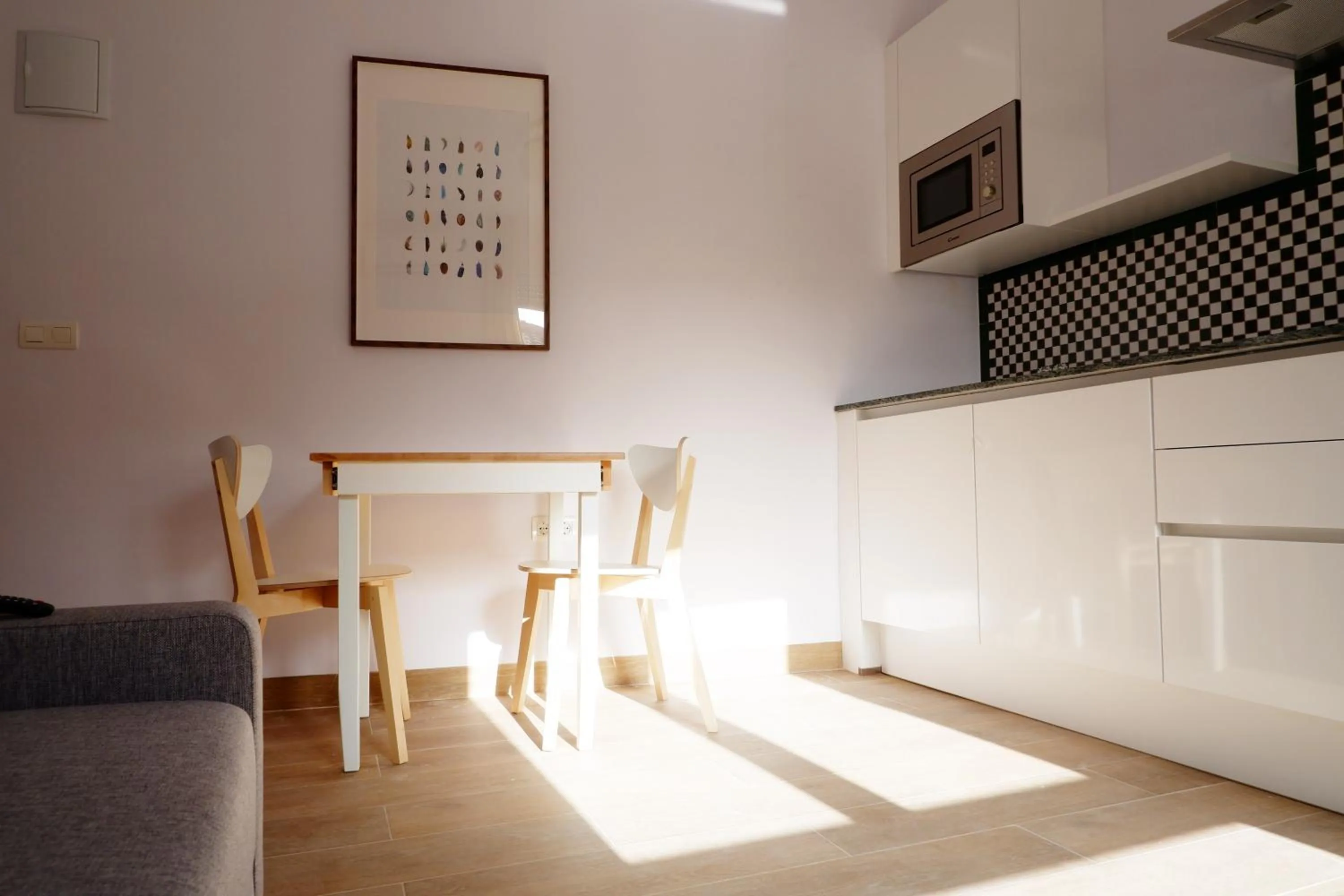 Kitchen or kitchenette in Hotel Andalucia