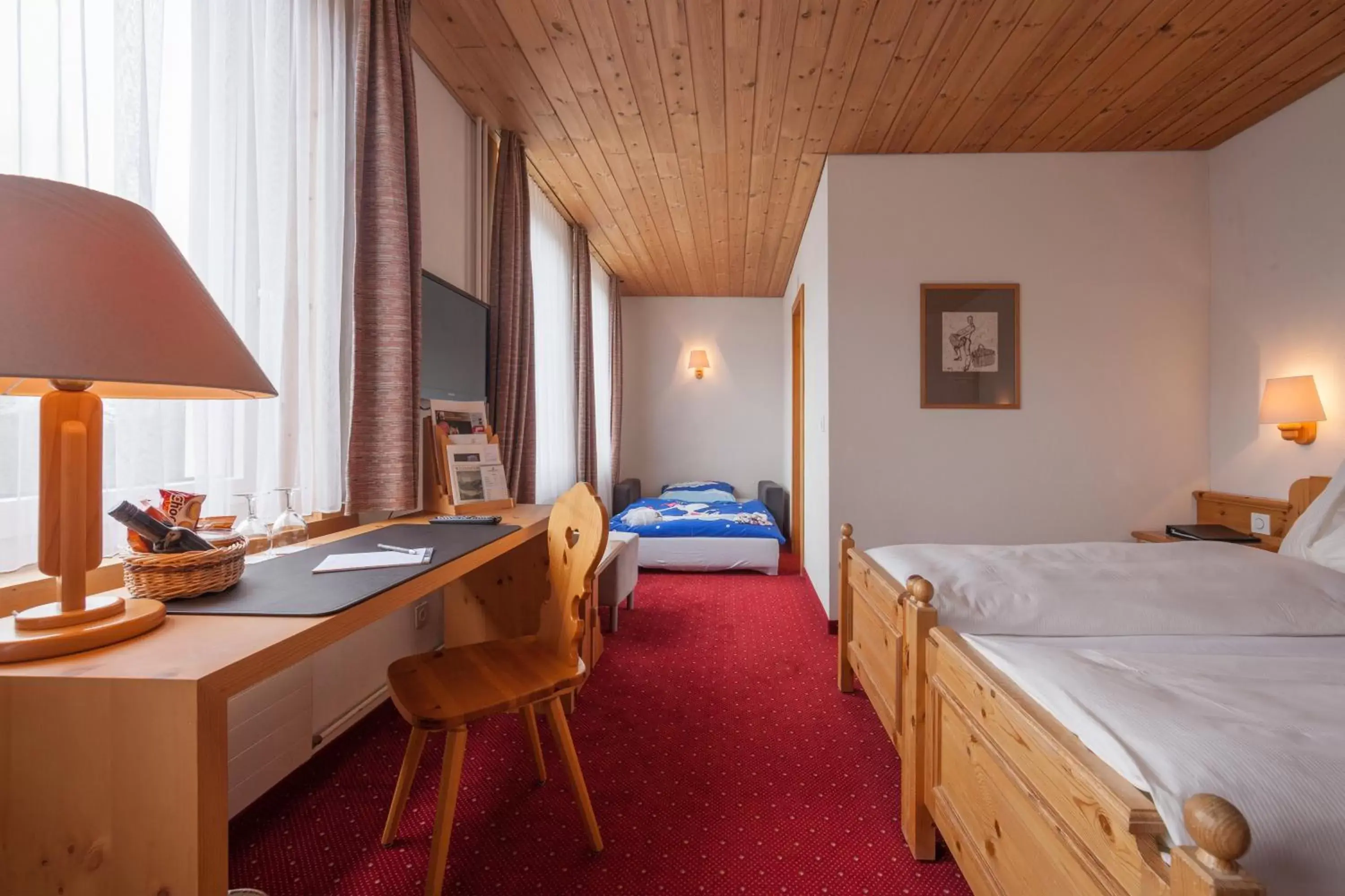 Triple Room in Waldhotel Arosa