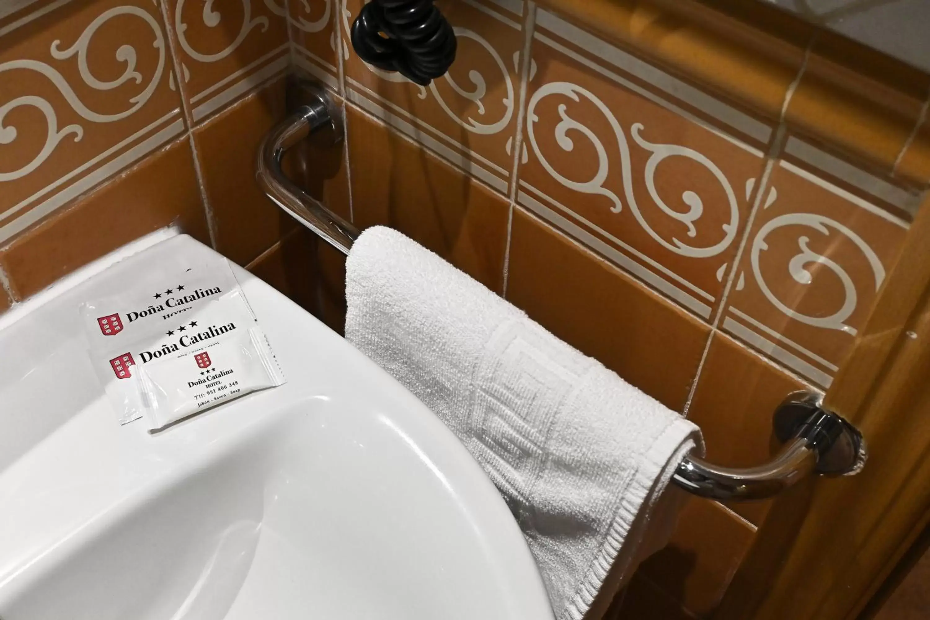 Bathroom in Hotel Doña Catalina