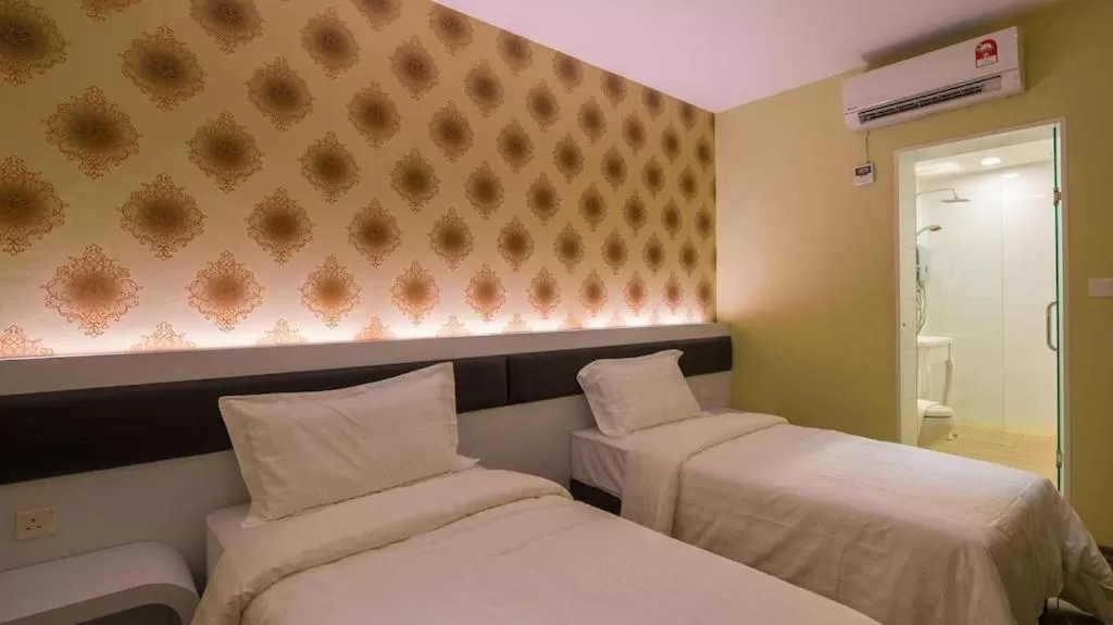 Bed in Riverfront Boutique Hotel