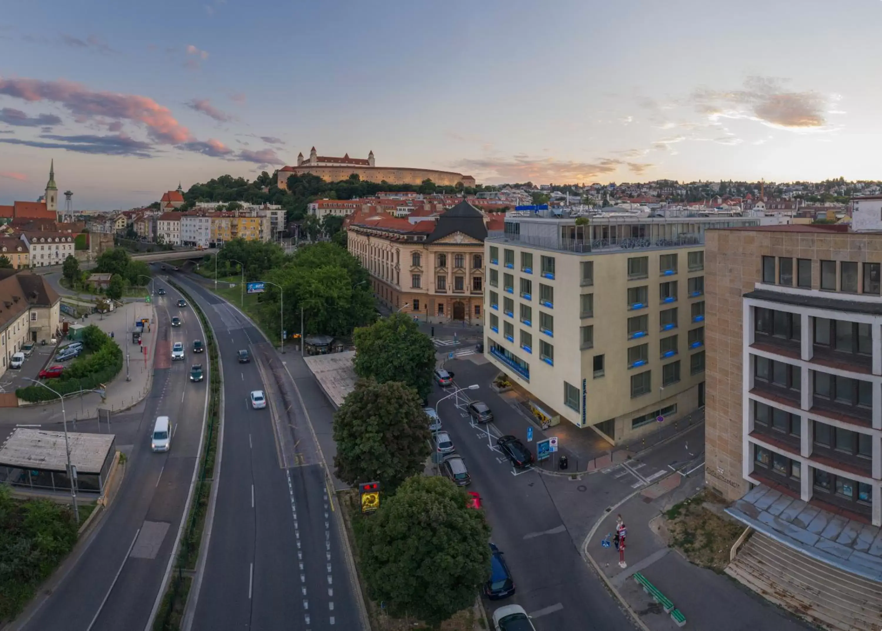 Property building in Falkensteiner Hotel Bratislava