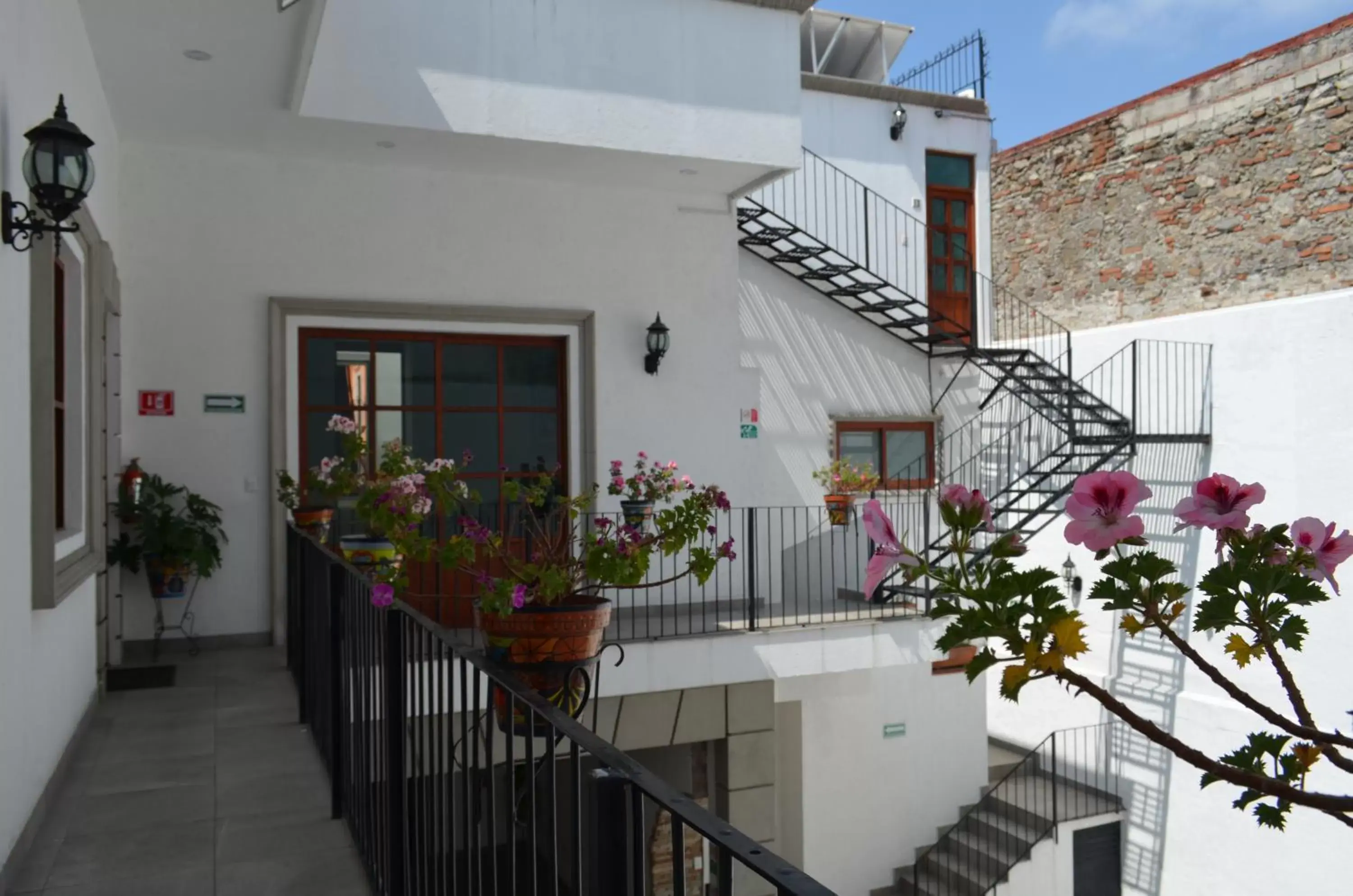 Balcony/Terrace in Hotel del Capitán de Puebla