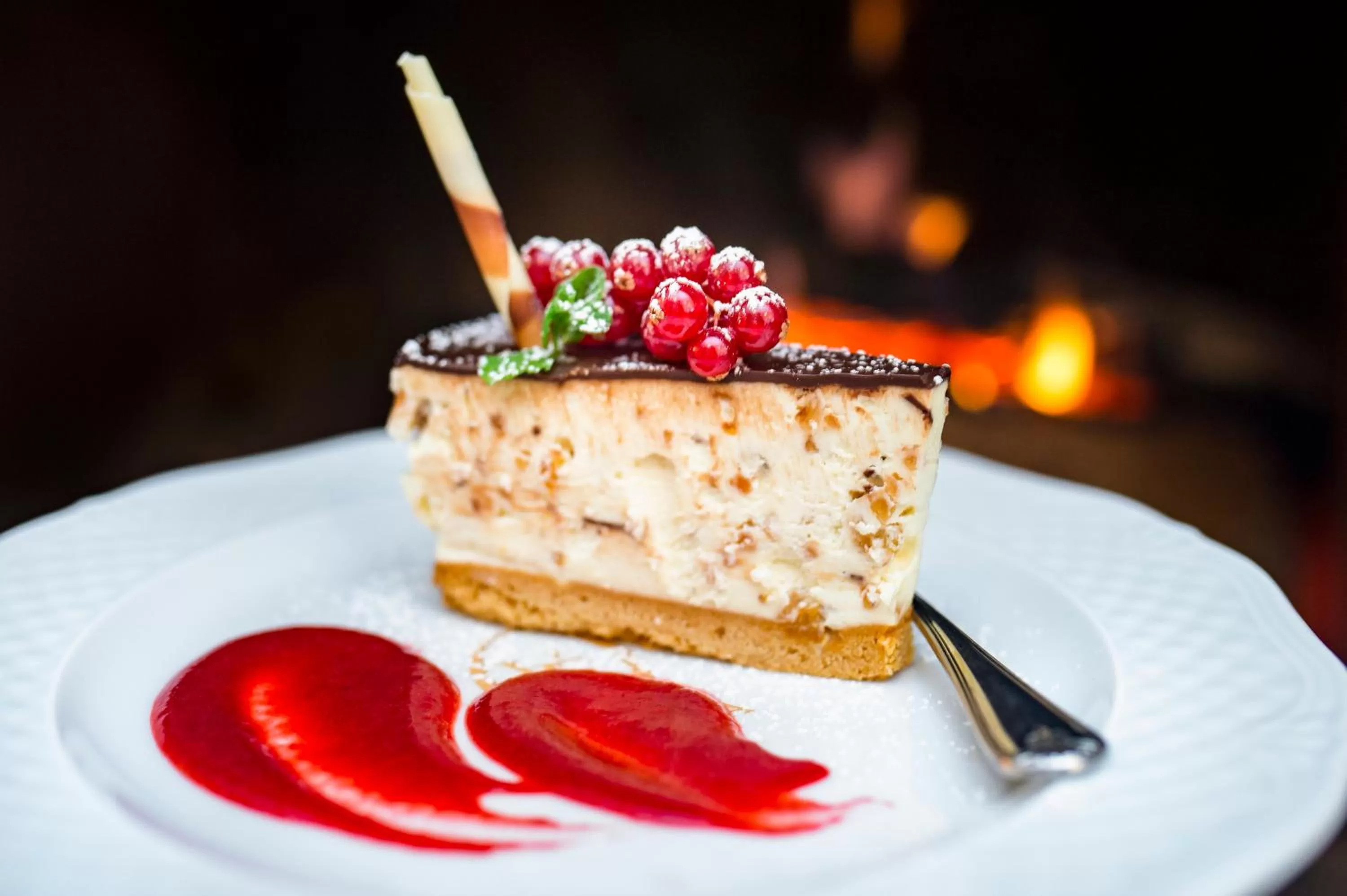 Food close-up in Hotel Villa Eva