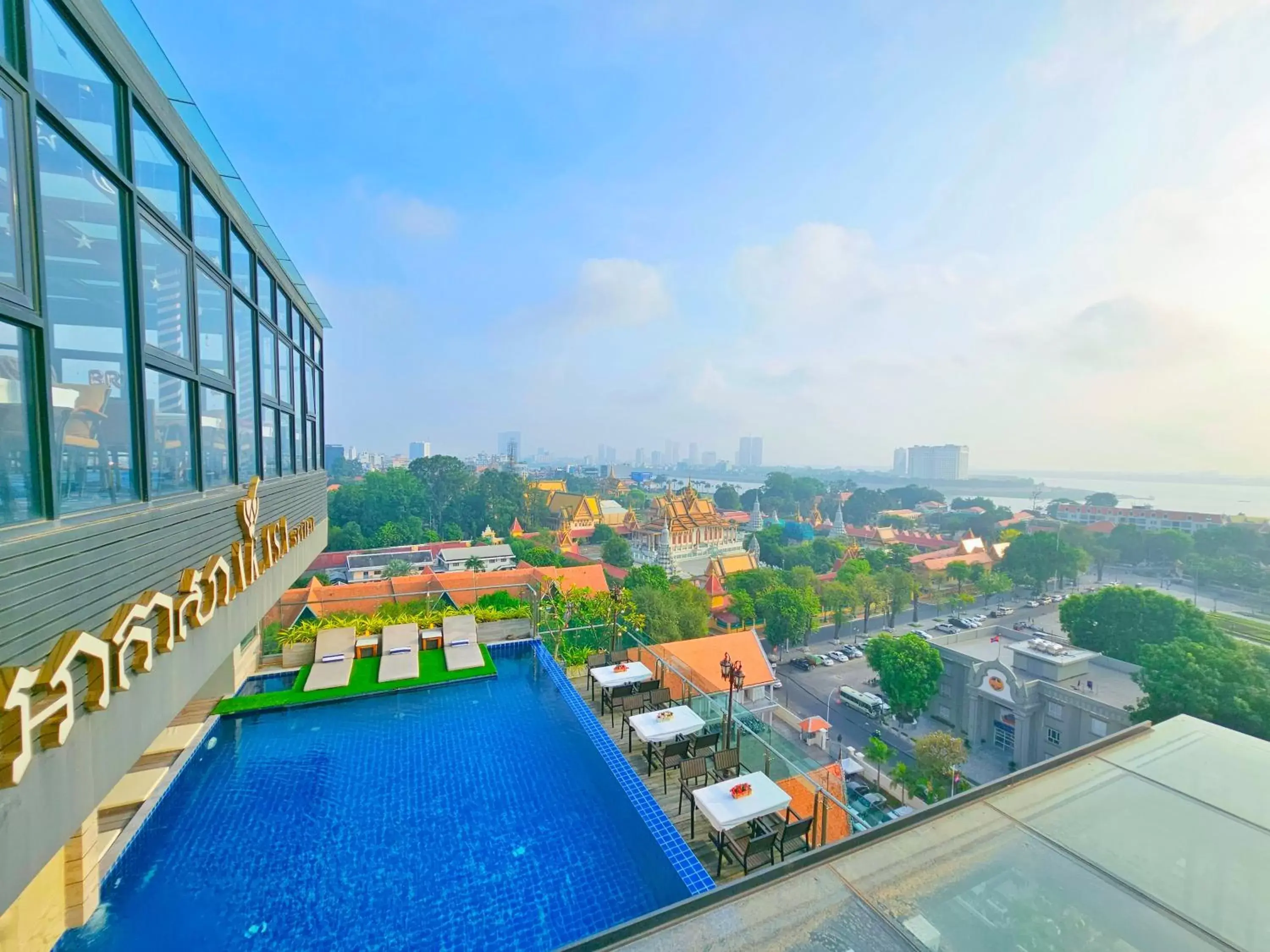 Pool view, Swimming Pool in Le Botum Hotel