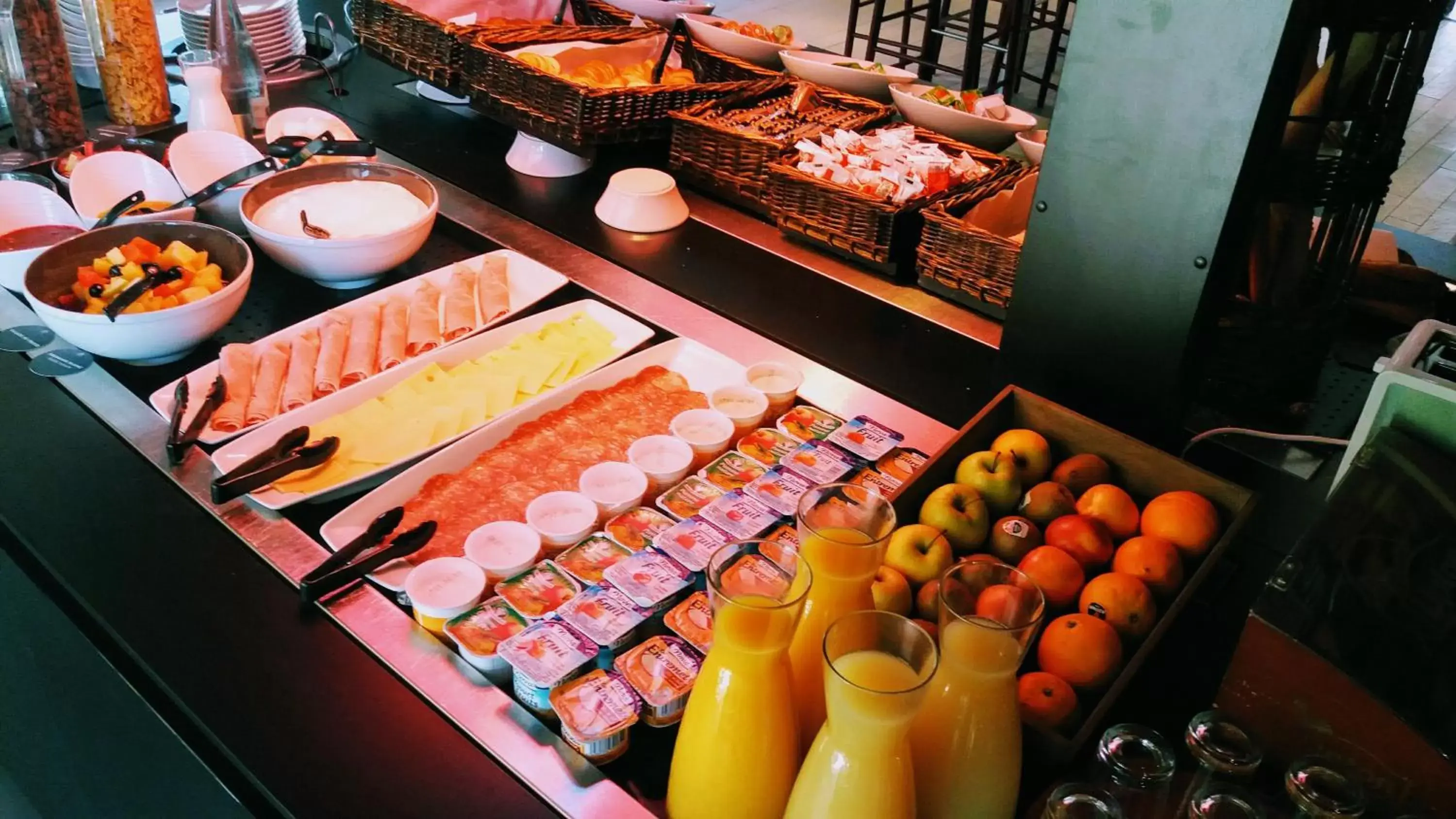 Continental breakfast in Campanile Bourg-En-Bresse ~ Viriat