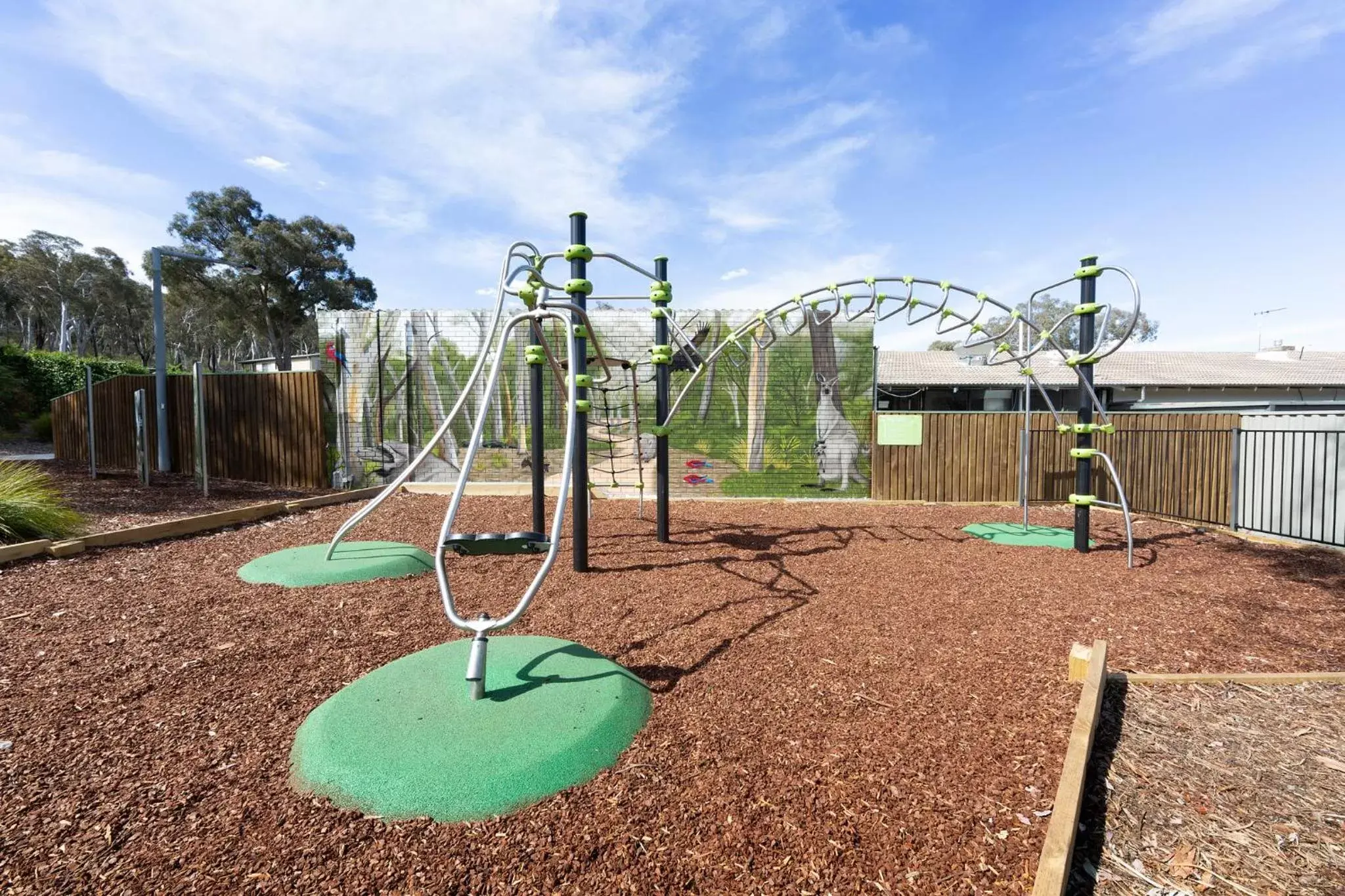 Children play ground, Children's Play Area in Alivio Tourist Park Canberra