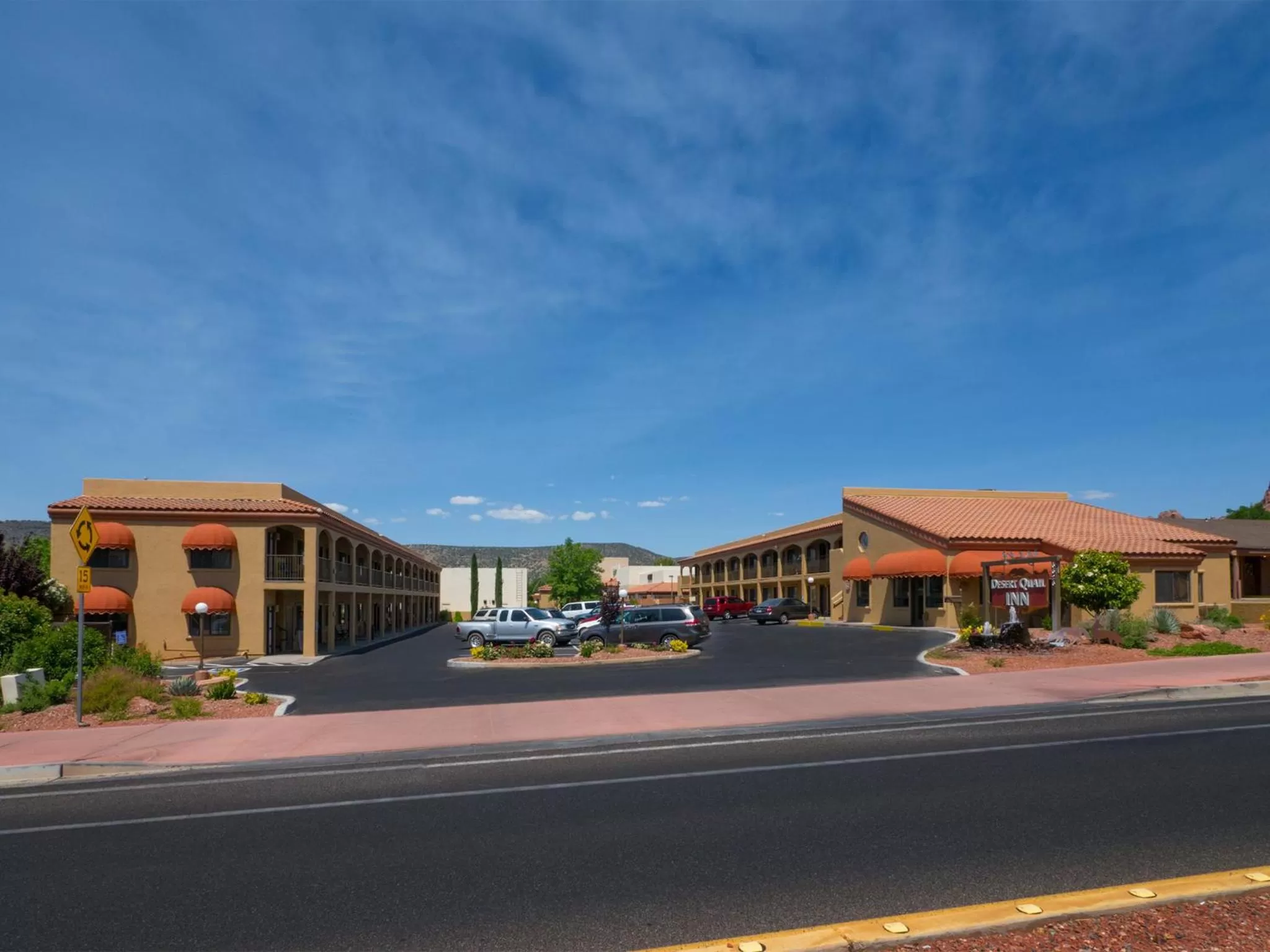 Facade/entrance in Desert Quail Inn Sedona at Bell Rock