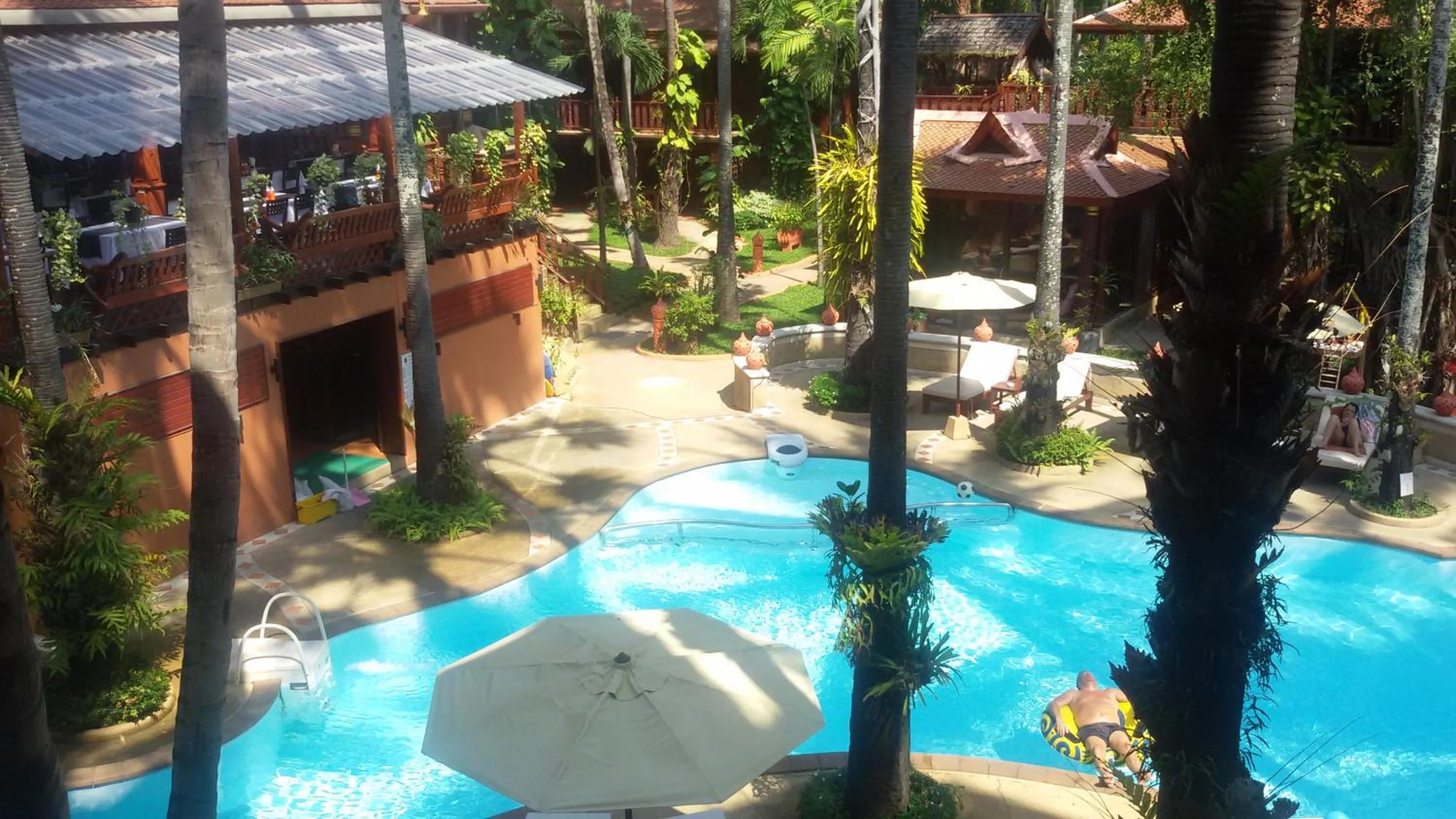 Swimming pool in Royal Phawadee Village Patong - 2 Minutes walk to the beach