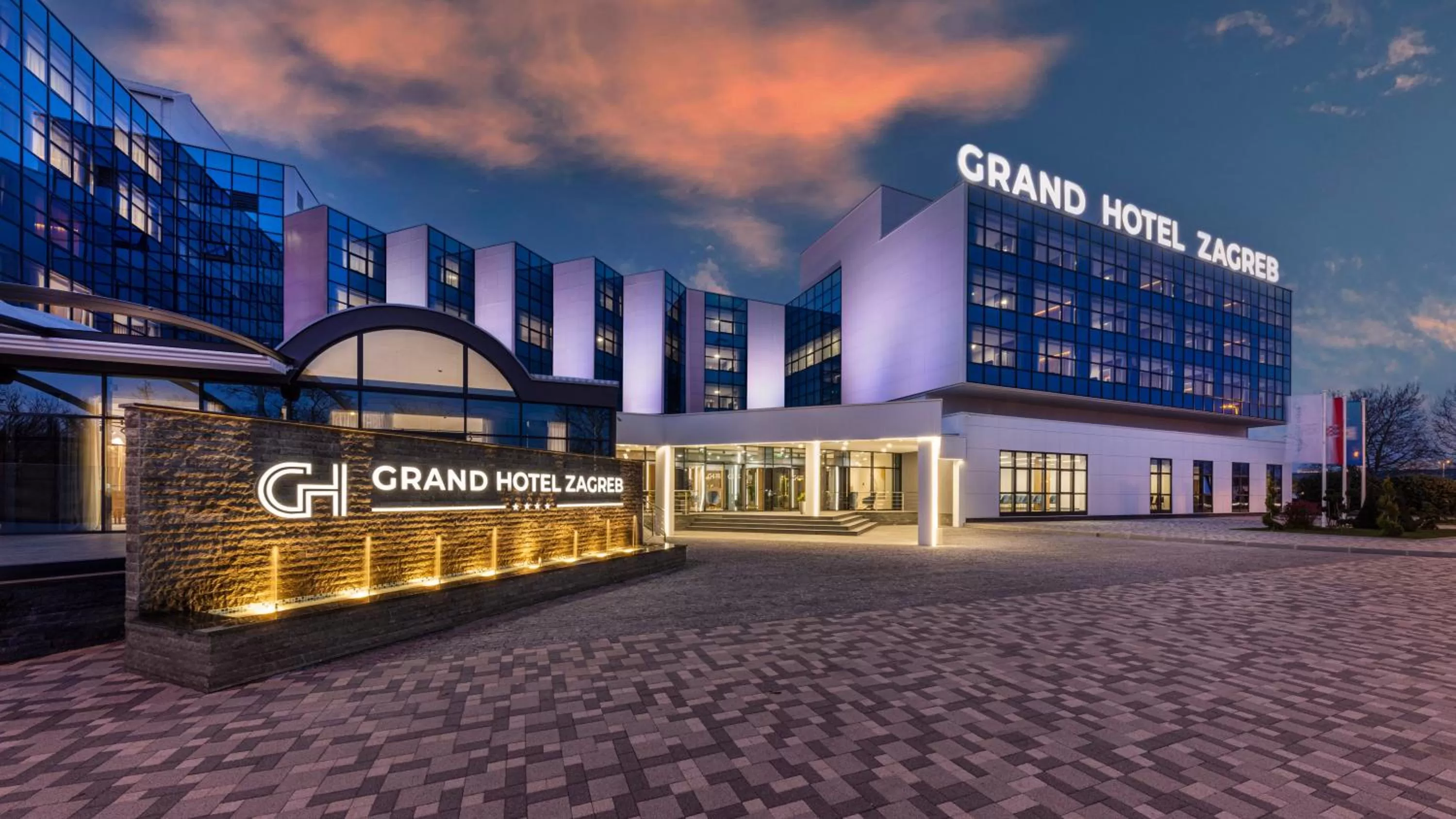 Property building in Grand Hotel Zagreb