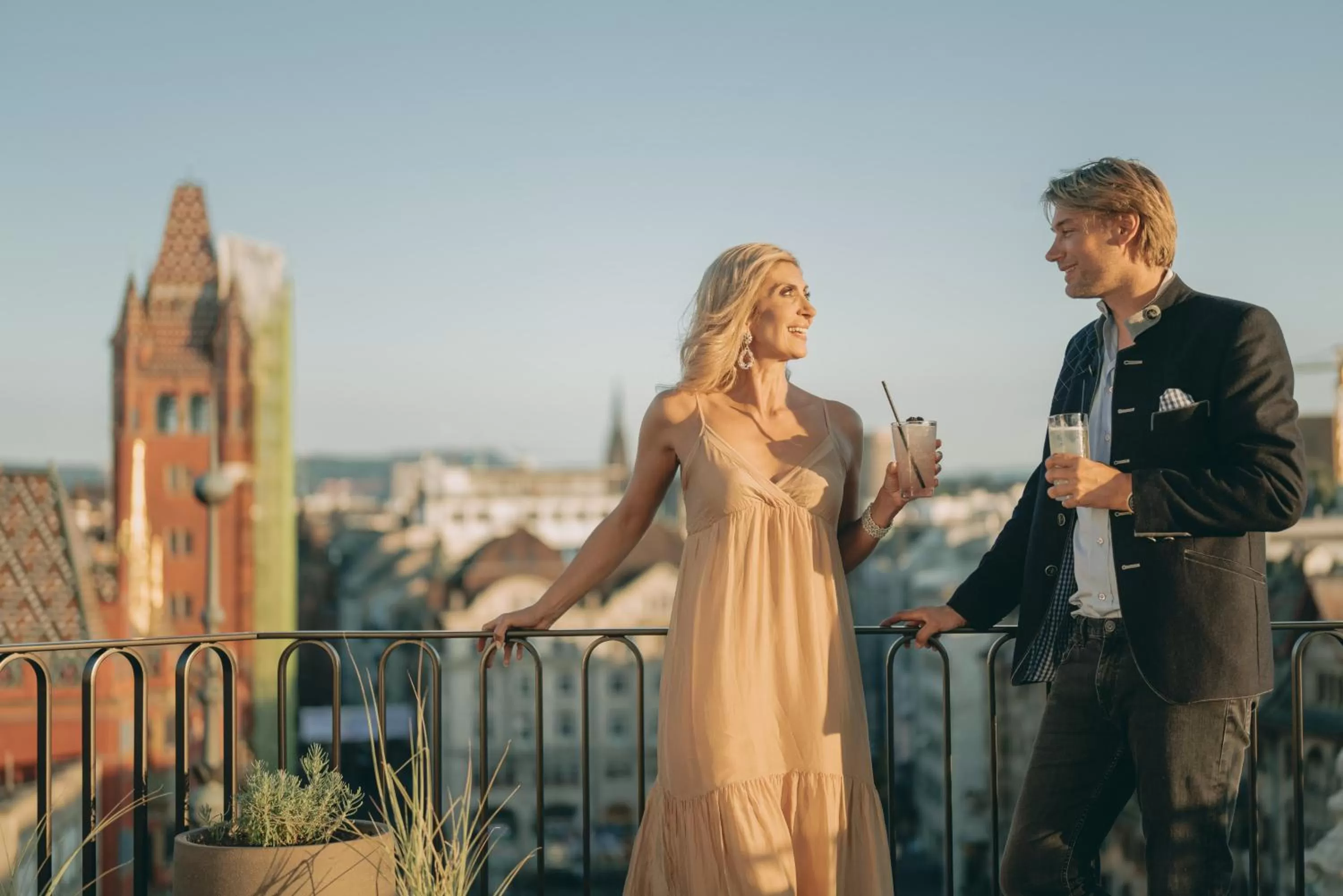 Balcony/Terrace in Hotel Märthof Basel
