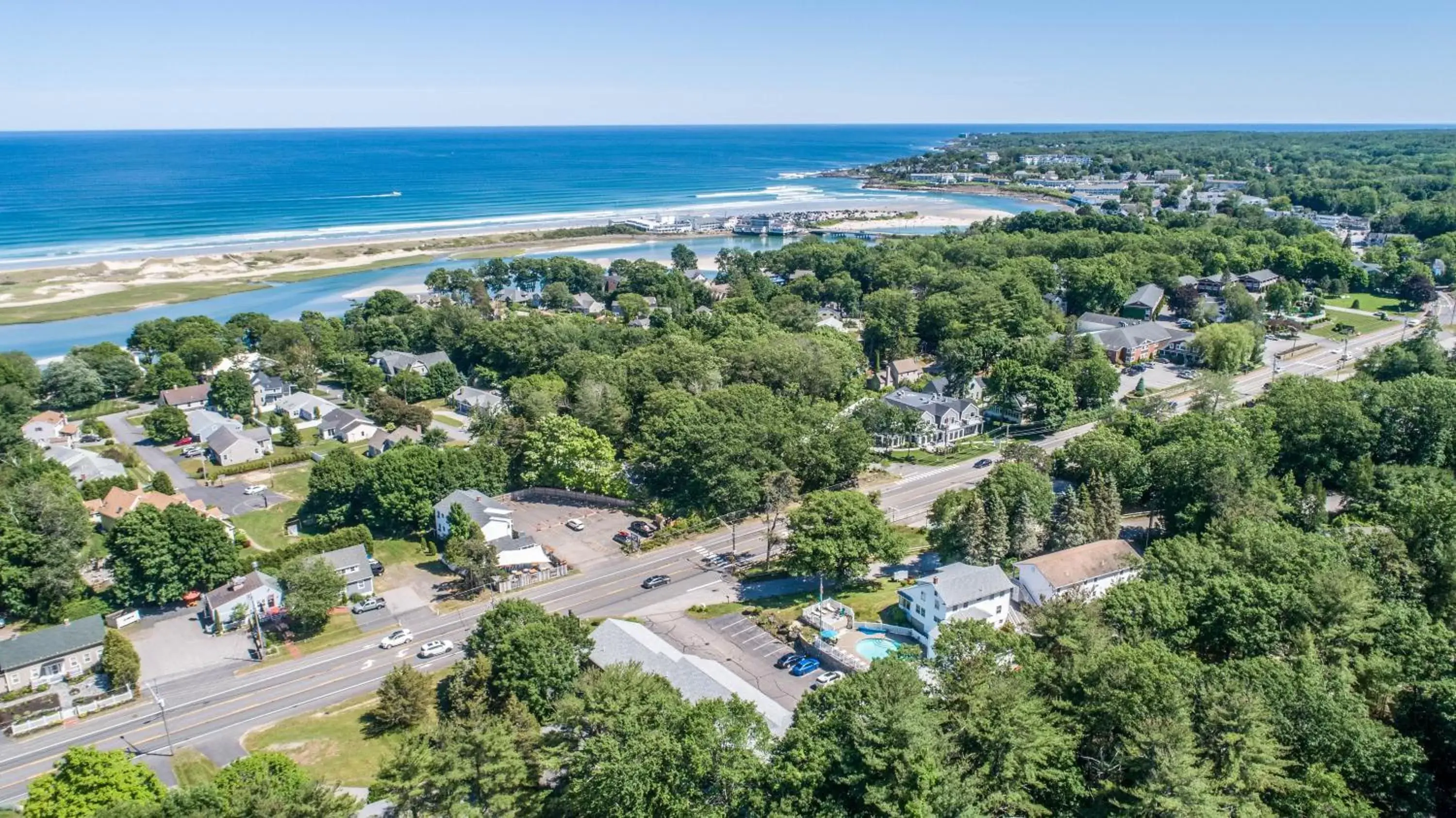 Bird's-eye View in Sea View Motel