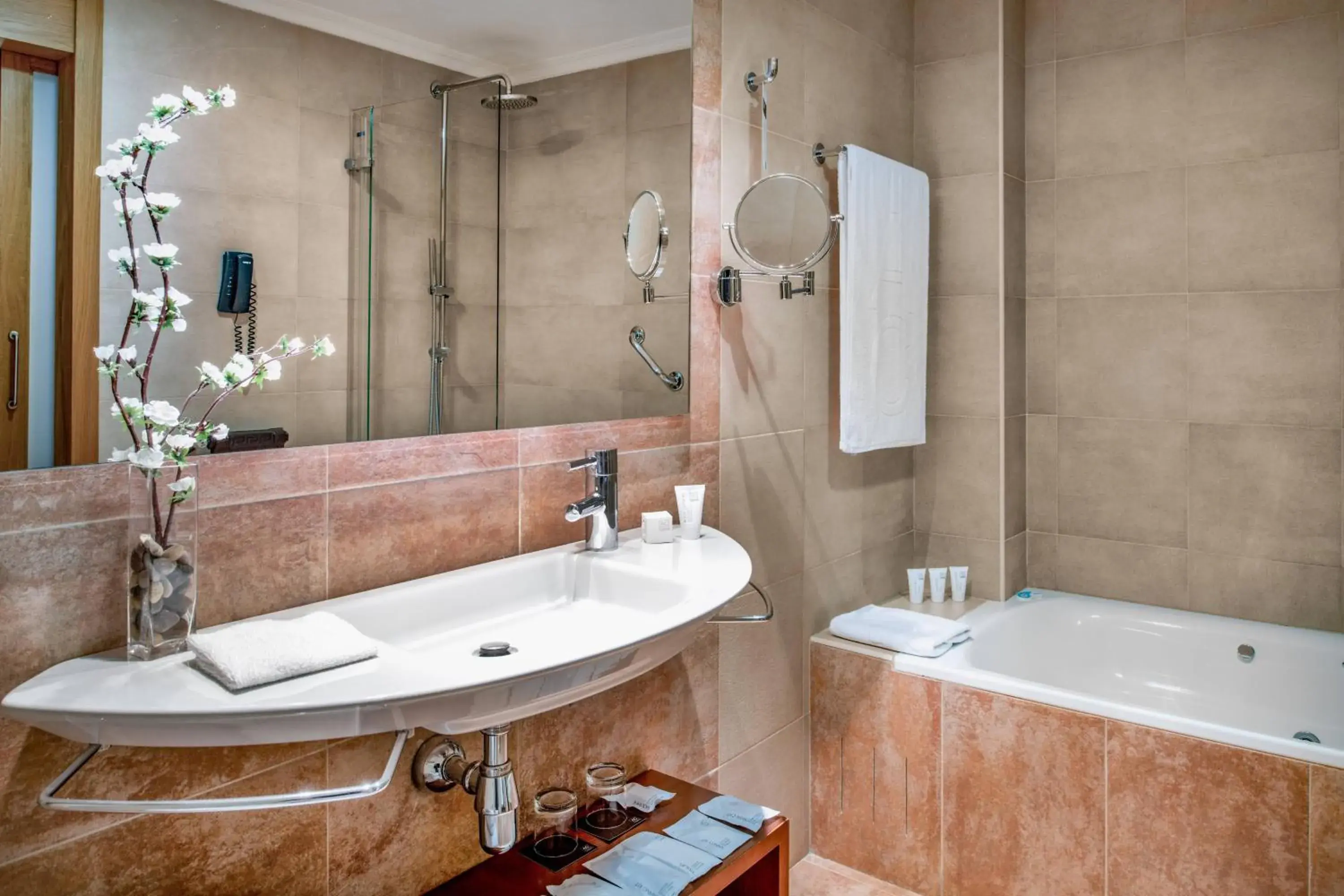 Bathroom in AC Hotel Carlton Madrid by Marriott